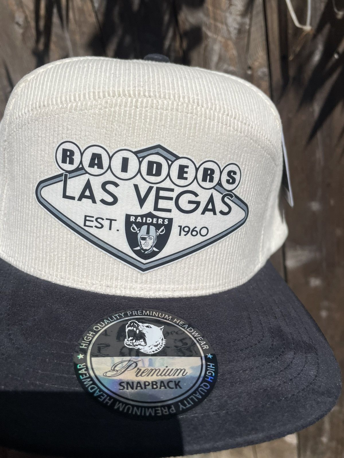 Other Las Vegas raiders custom made corduroy SnapBack hat new Size ONE SIZE - 2 Thumbnail