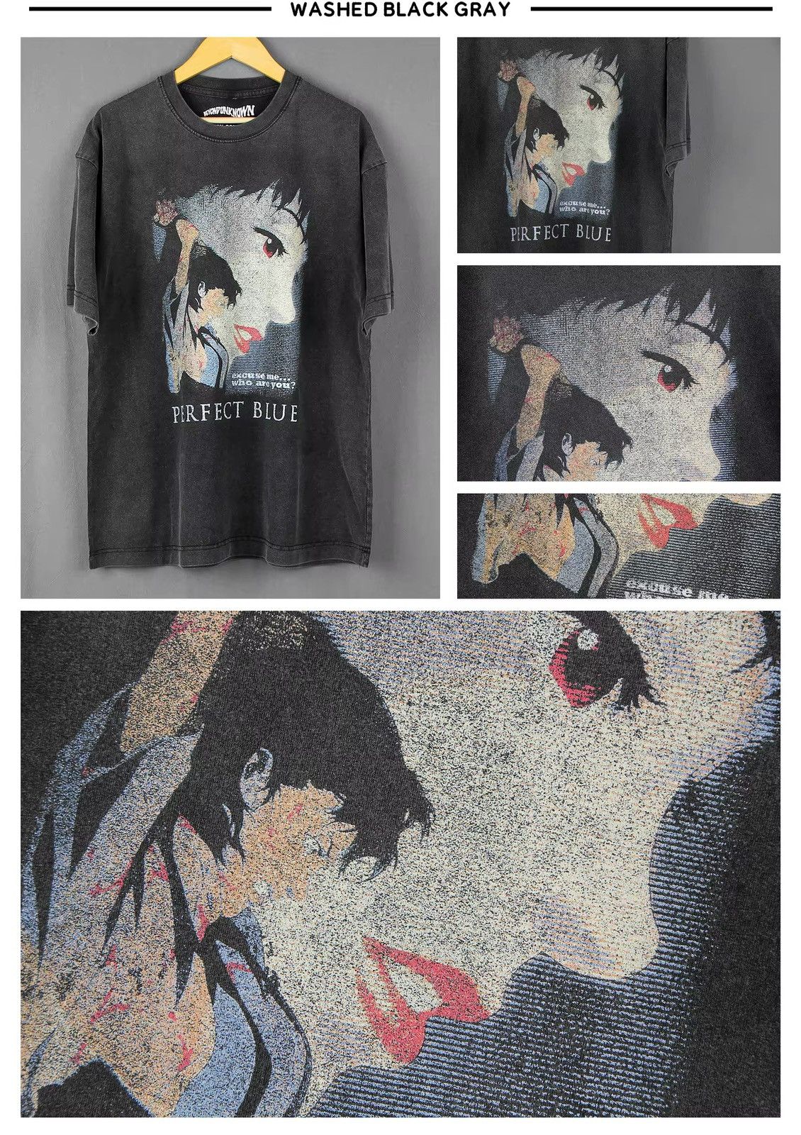 Japanese Brand Perfect Blue T-Shirt Size US S / EU 44-46 / 1 - 2 Thumbnail