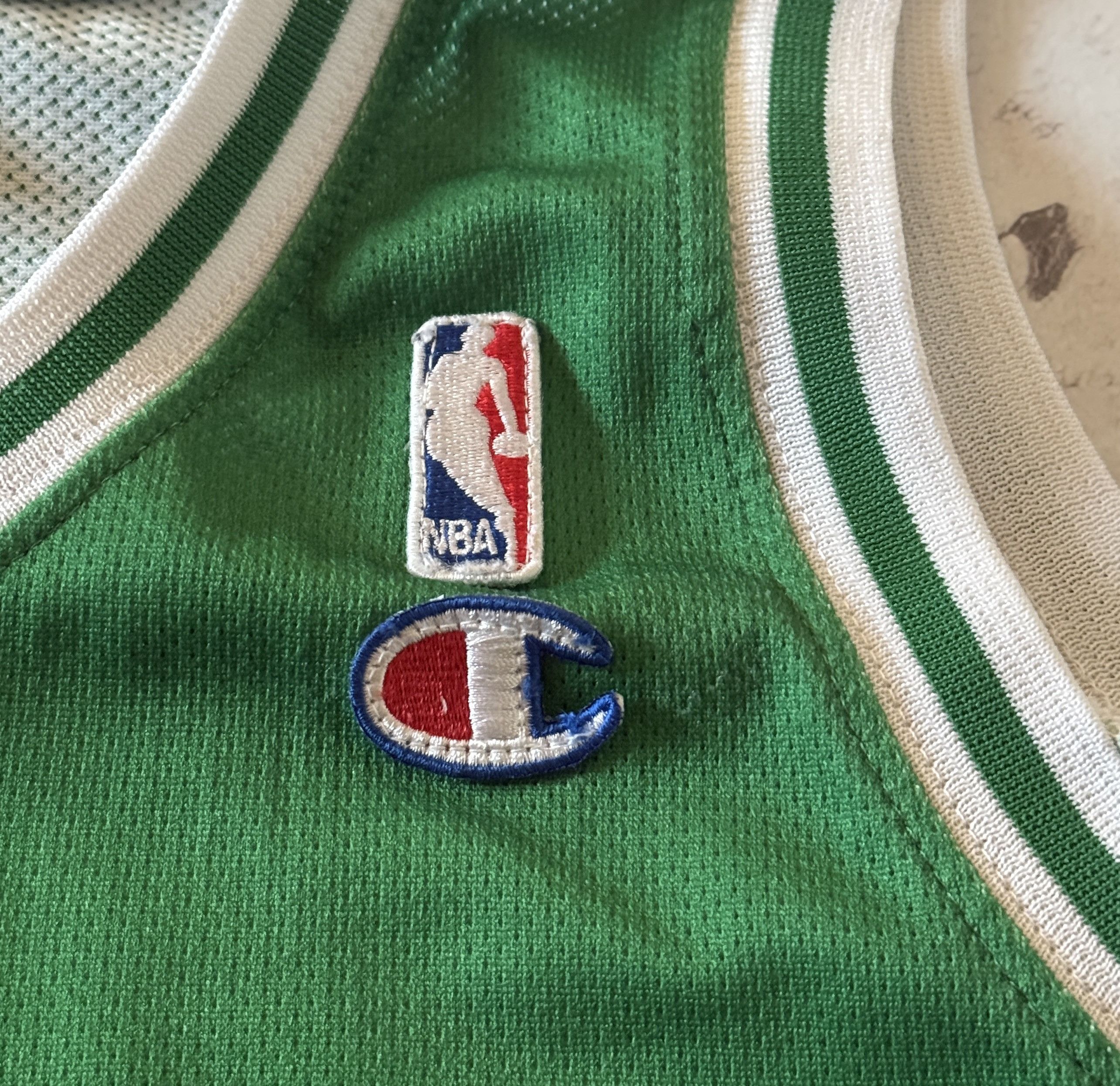 Champion BOSTON CELTICS GARNETT CHAMPION BASKETBALL SHIRT JERSEY L Size US L / EU 52-54 / 3 - 4 Thumbnail