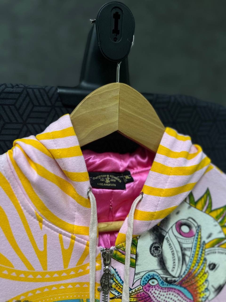 Christian Audigier × Ed Hardy × Vintage Vintage Ed Hardy Christian Audigier Hoodie Size M / US 6-8 / IT 42-44 - 6 Thumbnail