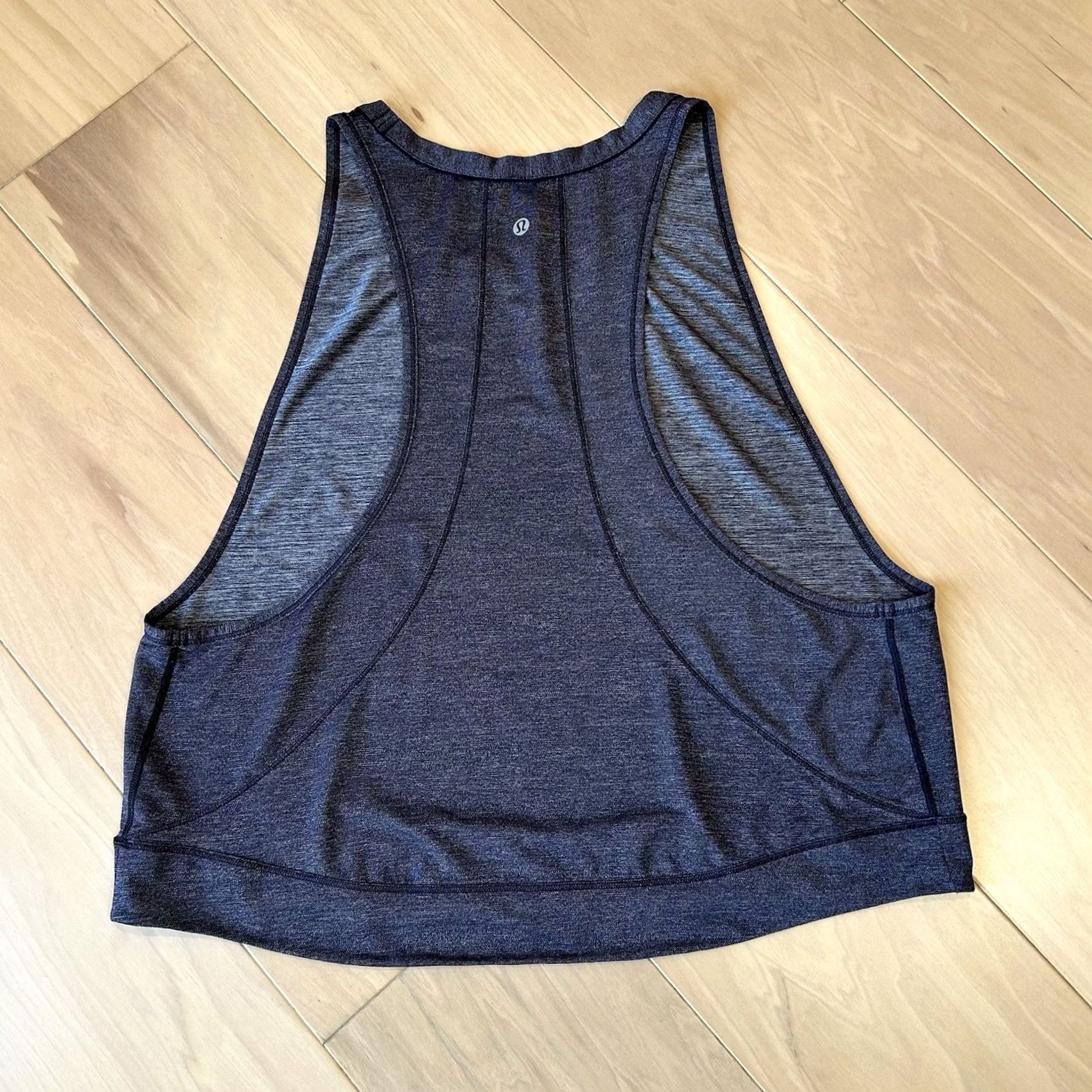 Lululemon Lululemon Pace Perfect Tank Women’s XL Sleeveless Purple Solid Crew Neck Pullover Stretch Breathable Easy Care Gym Workout Casual Activewear Size ONE SIZE - 2 Thumbnail