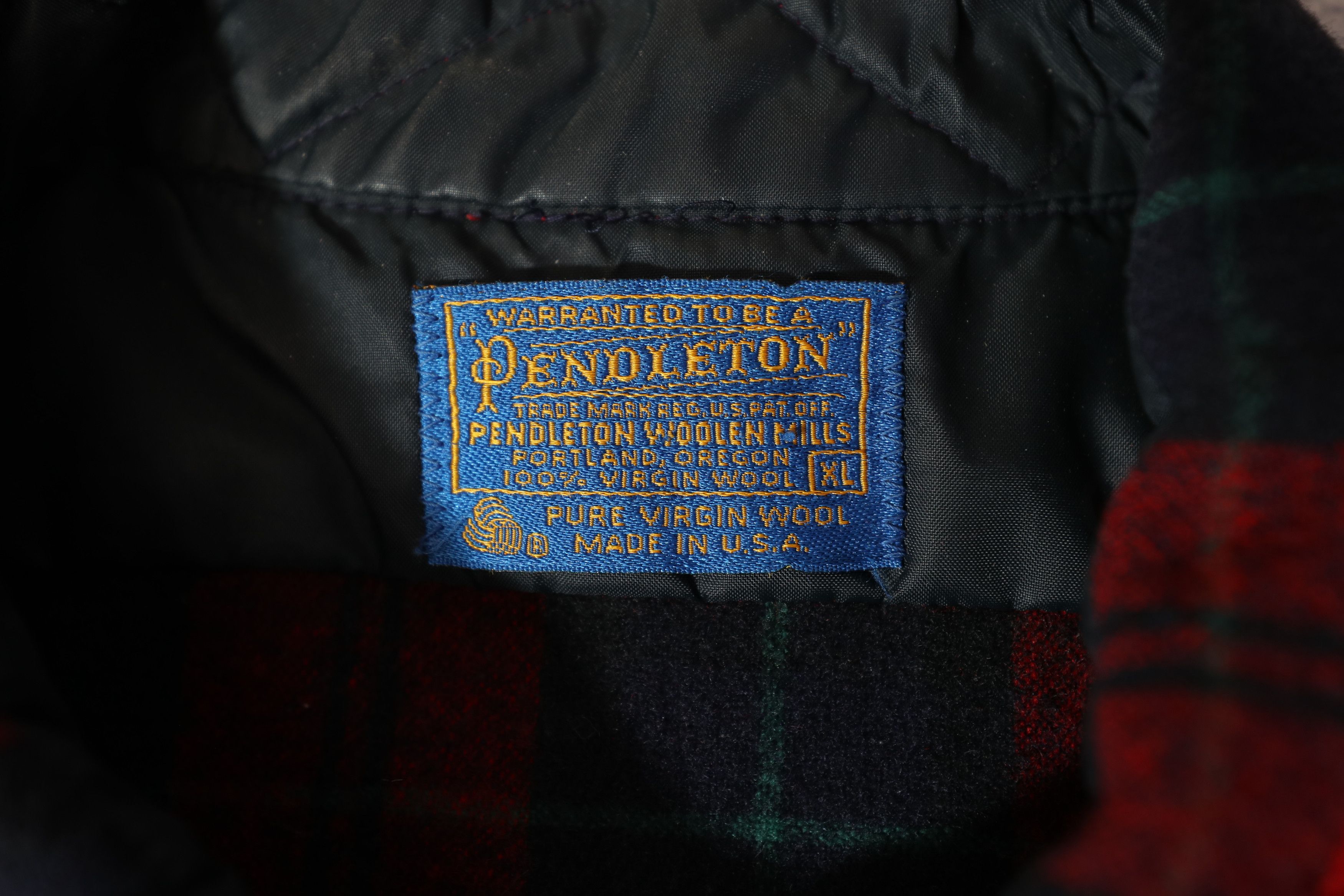 Pendleton Vintage Pendleton Wool Red Tartan Flannel (XL) Size US XL / EU 56 / 4 - 13 Thumbnail