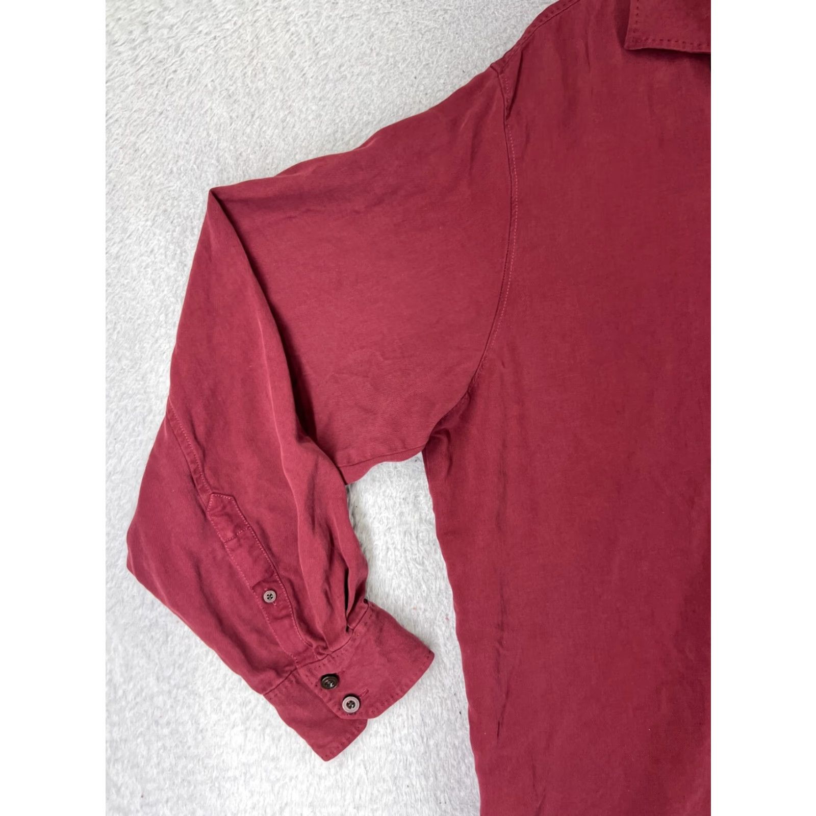 Tommy Bahama Tommy Bahama Shirt Men XL Red Silk Hawaiian Button-Up Vacation Beach Vintage No Size US XL / EU 56 / 4 - 3 Thumbnail