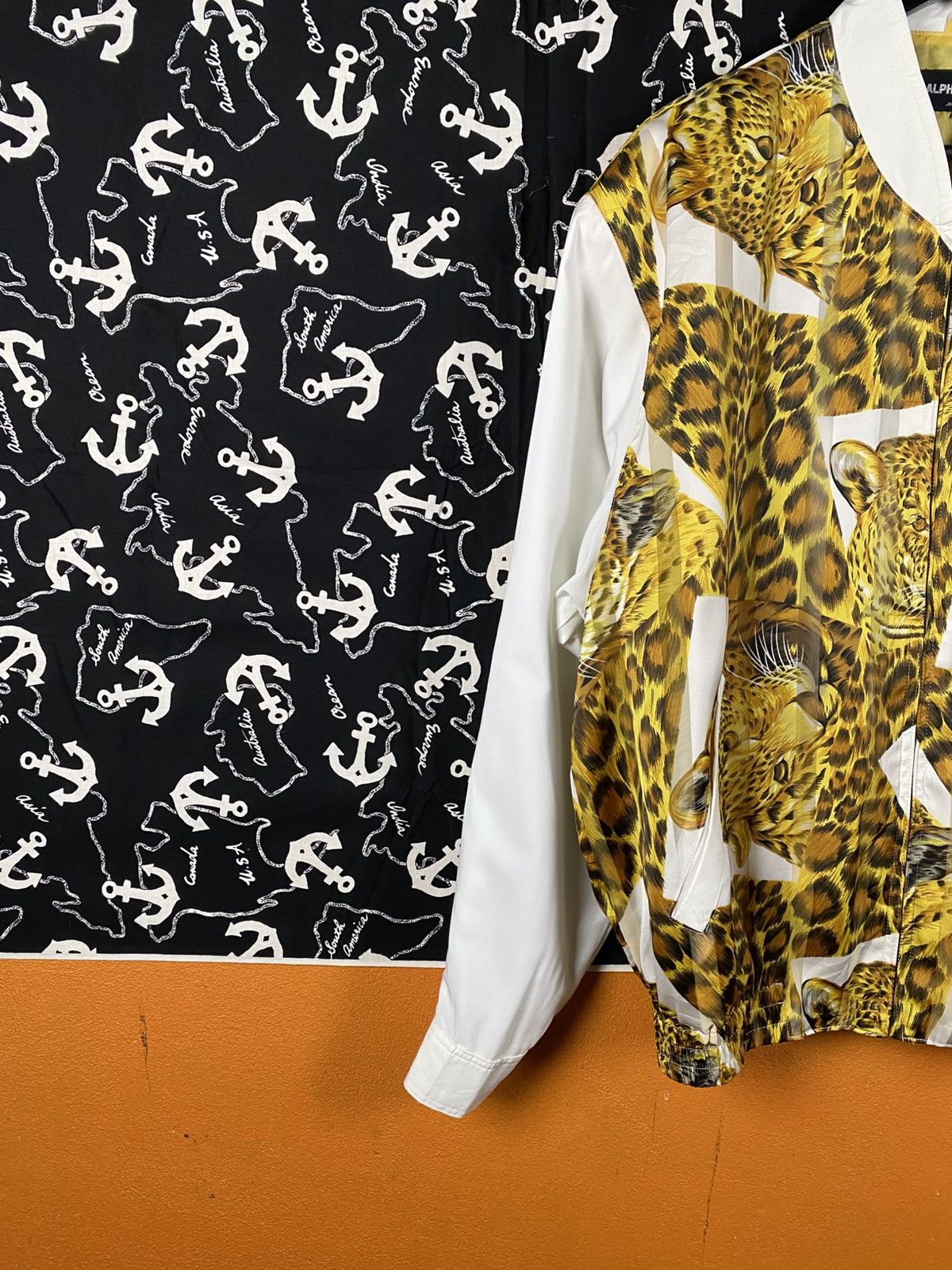 Japanese Brand Alpha Scene Leopard Statement Animal Print L/weight Jacket Size L / US 10 / IT 46 - 7 Thumbnail
