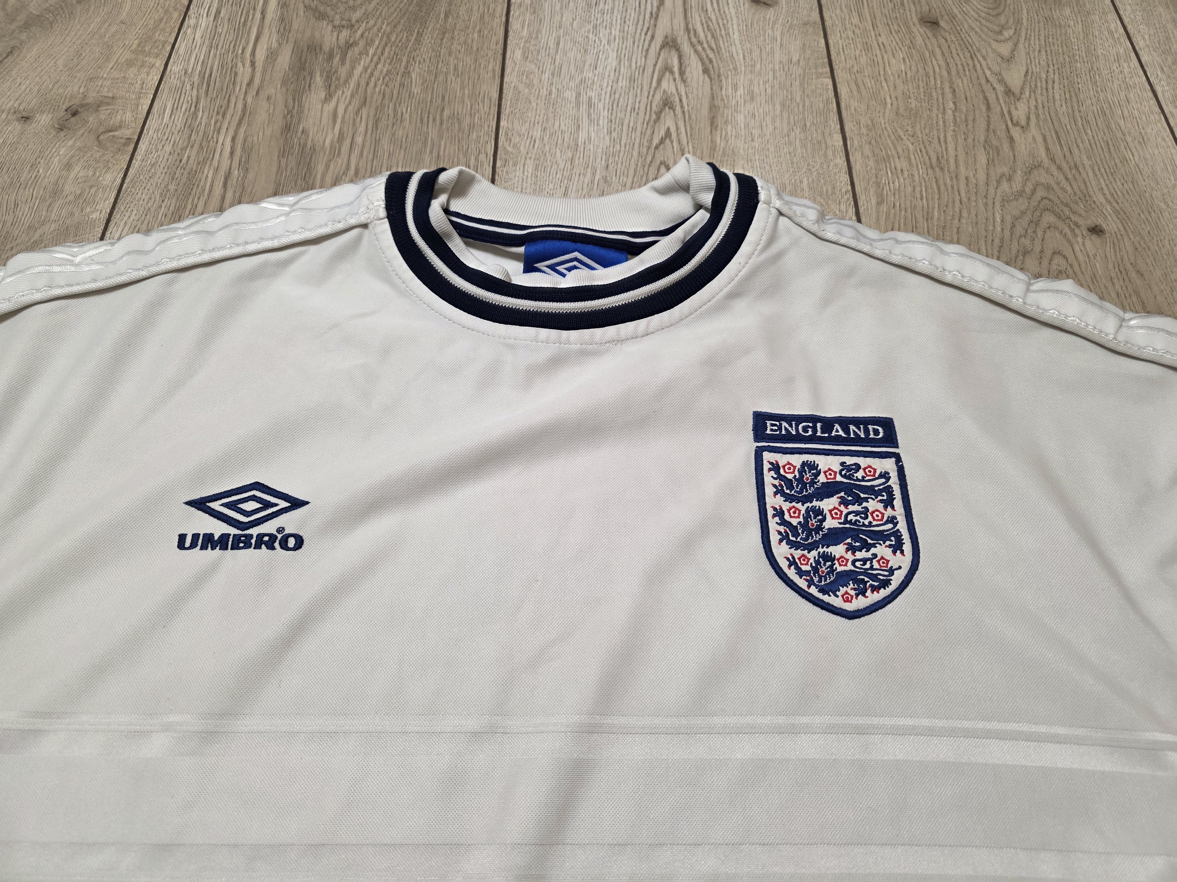 Vintage ENGLAND 1999 2001 HOME VINTAGE FOOTBALL SHIRT SOCCER JERSEY Size US XXL / EU 58 / 5 - 3 Thumbnail