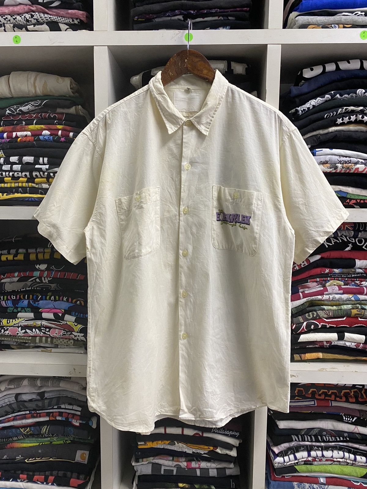 Japanese Brand × Vintage Vintage The E.Harlem Button Up Size US L / EU 52-54 / 3 - 2 Thumbnail