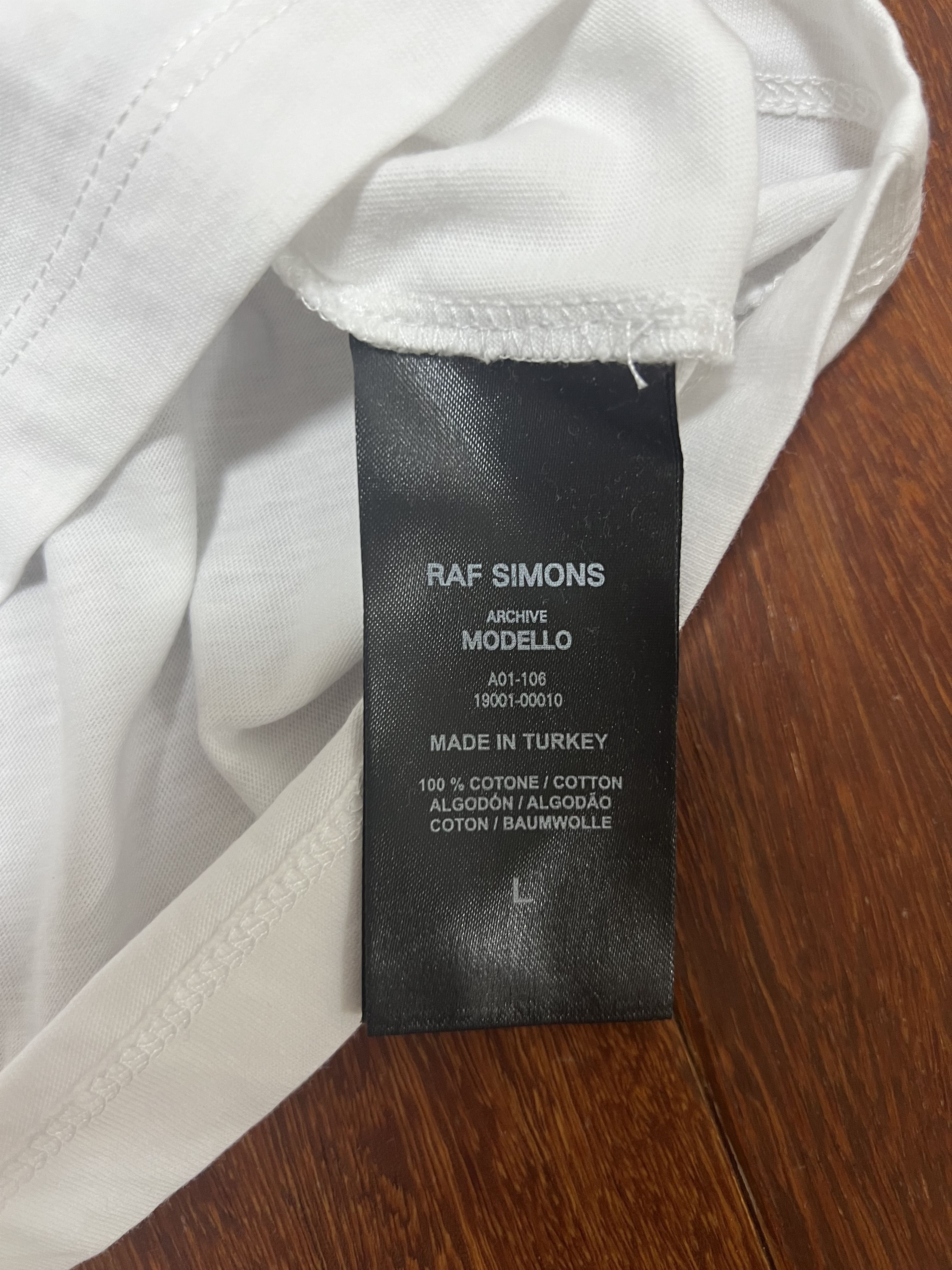 Raf Simons 💚 Raf Simons Redux Kollaps Tank Top White Large Size US L / EU 52-54 / 3 - 5 Thumbnail