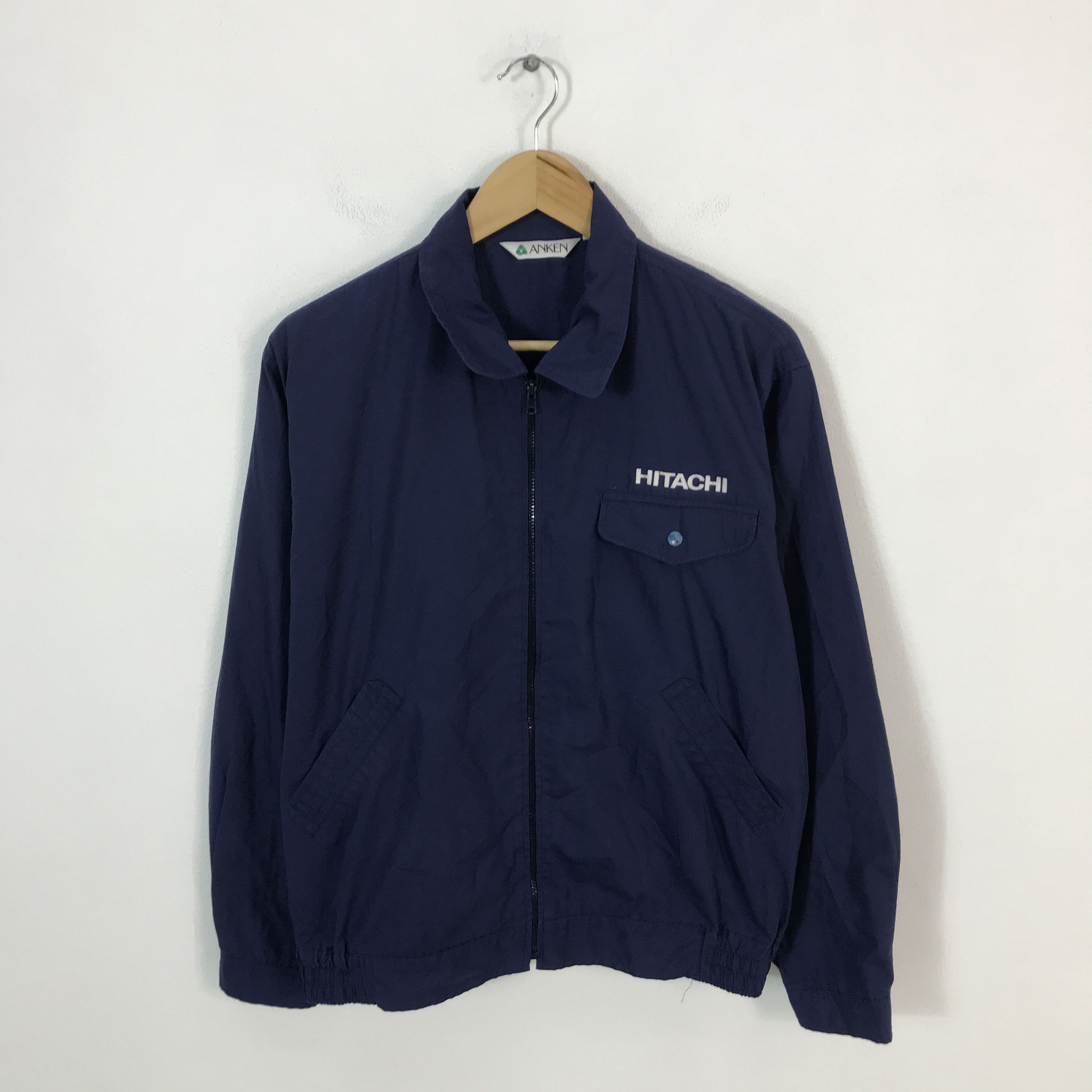 Japanese Brand hitachi Buil Care Japan working jacket Size US L / EU 52-54 / 3 - 1 Thumbnail
