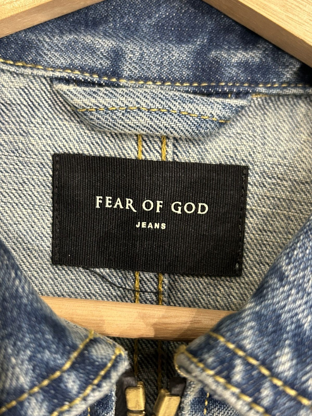 Fear of God Fear Of God Season 5 Paint Splatter Denim Jacket Size US M / EU 48-50 / 2 - 3 Thumbnail
