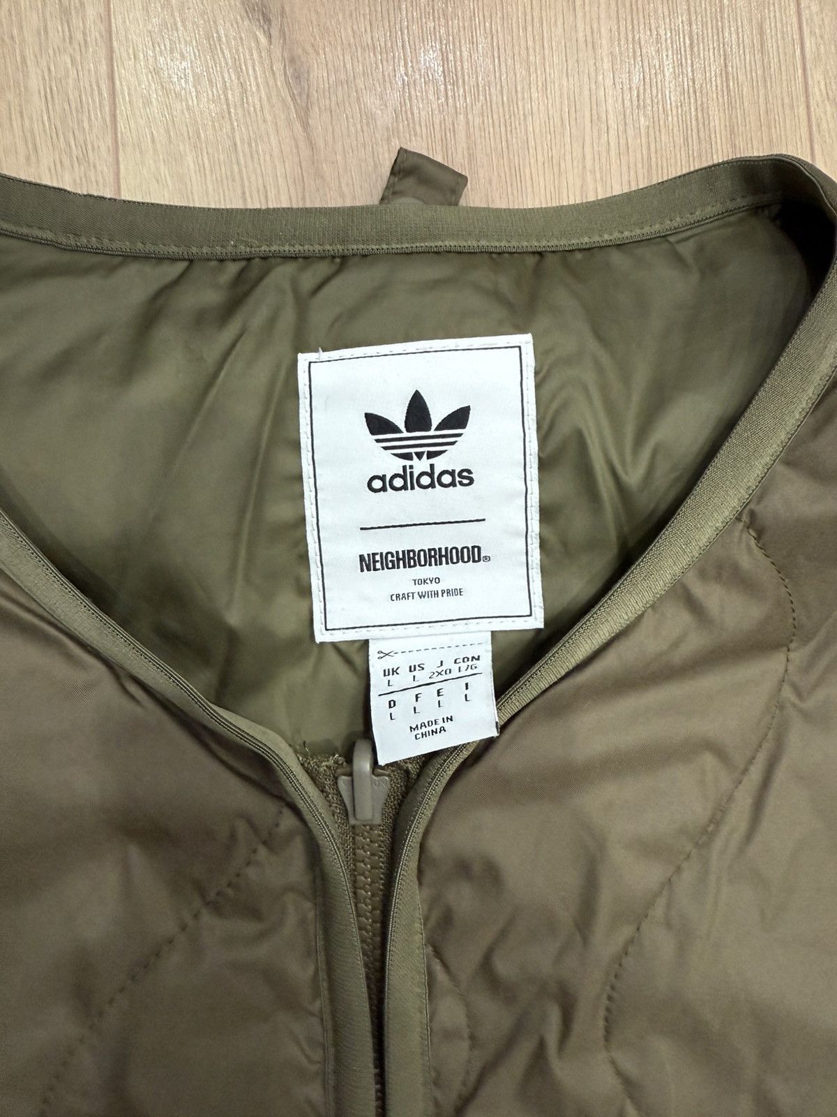 Adidas × Neighborhood Neighborhood x Adidas Gilet Vest Size US L / EU 52-54 / 3 - 4 Thumbnail