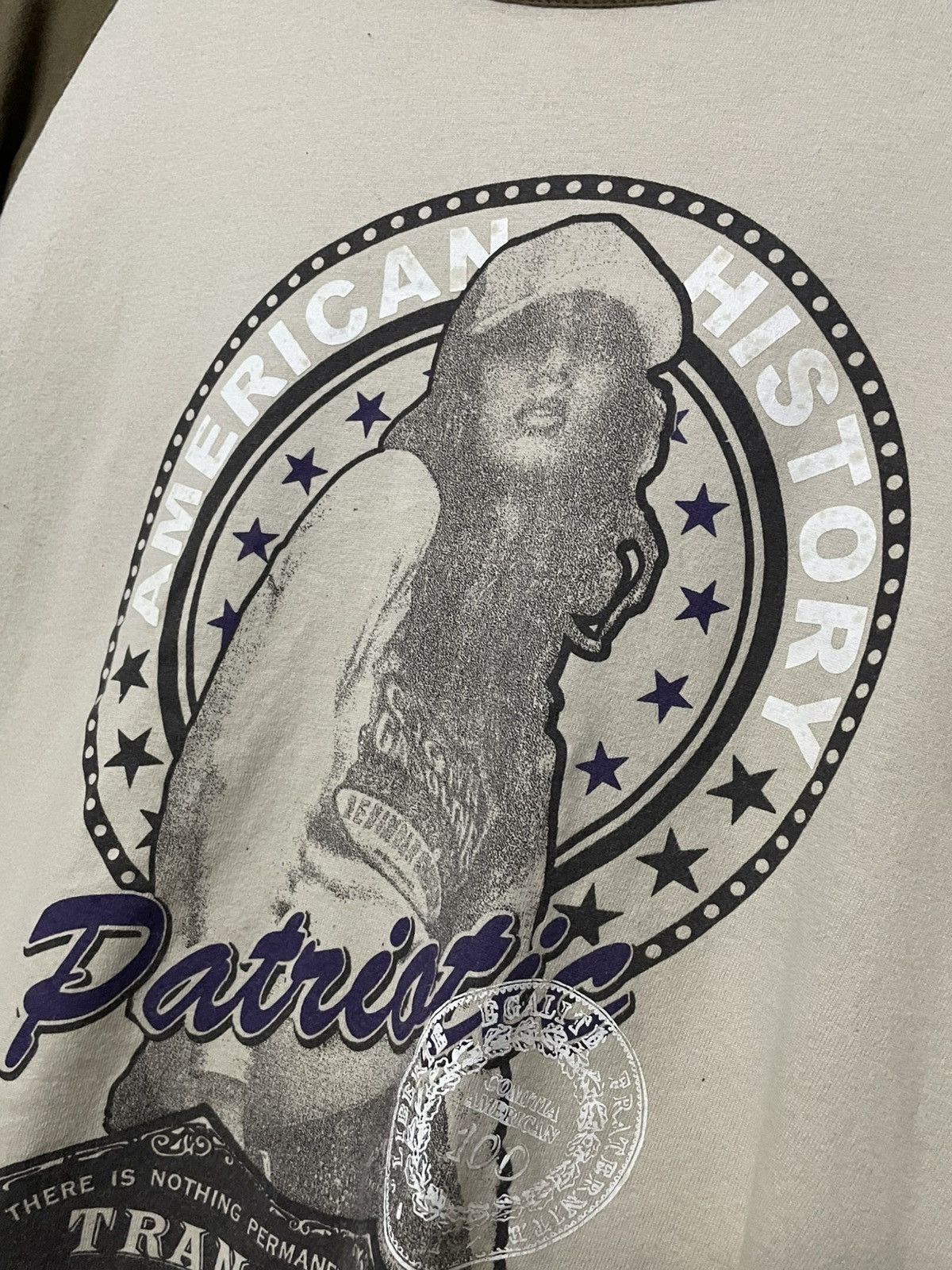 Hysteric Glamour Vintage 90s Japan Designer Paleo2 American History Girl Tee Size US S / EU 44-46 / 1 - 5 Thumbnail
