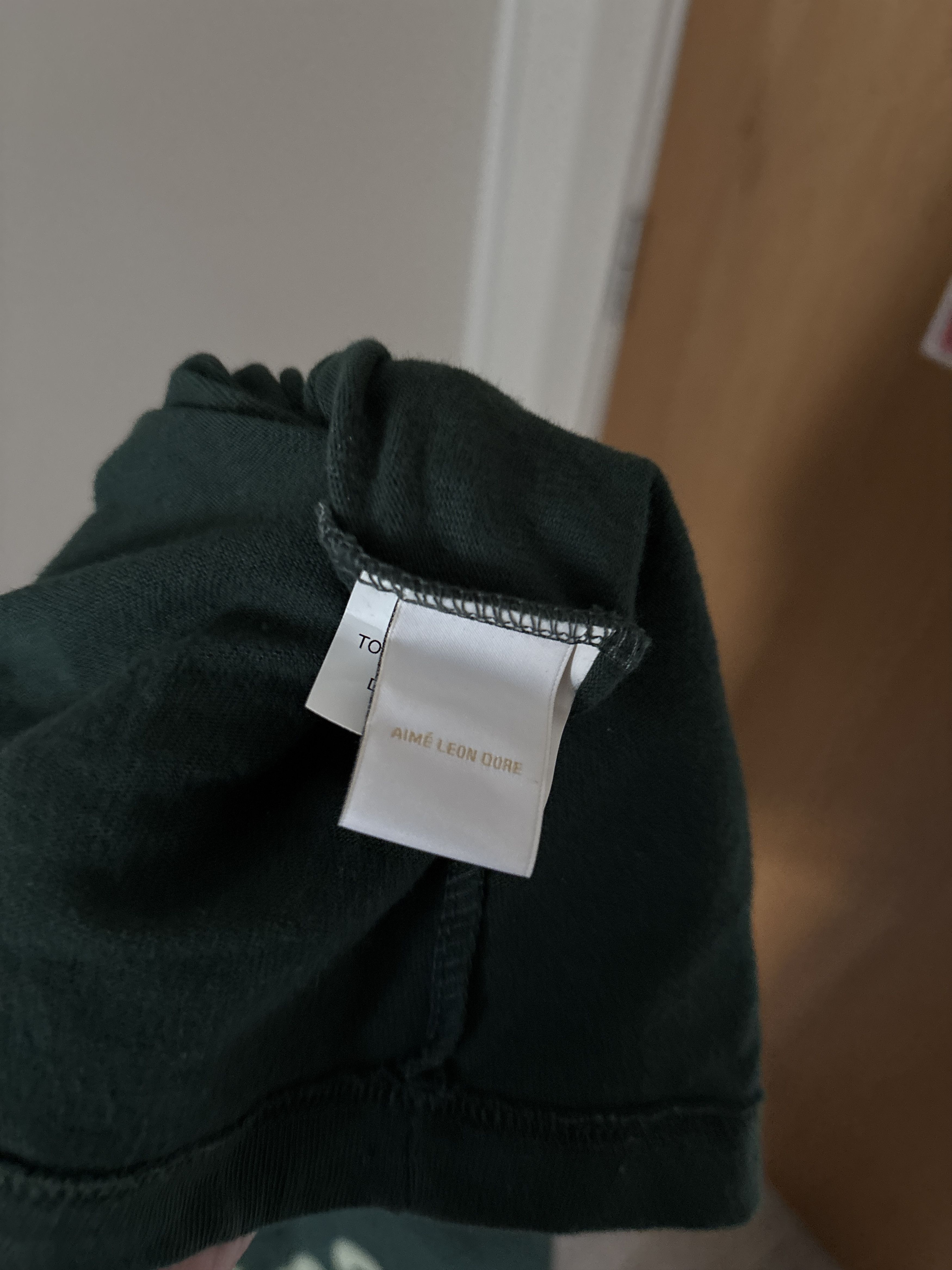 Aime Leon Dore Aime Leon Dore Olive Chain Stitch Tee Size US L / EU 52-54 / 3 - 5 Thumbnail