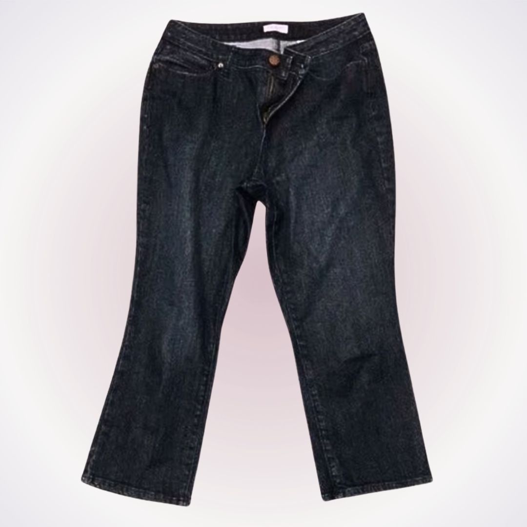 Coldwater Creek Coldwater Creek Dark Wash Denim Jeans | Sz 10 Size 32" / US 10 / IT 46 - 1 Thumbnail
