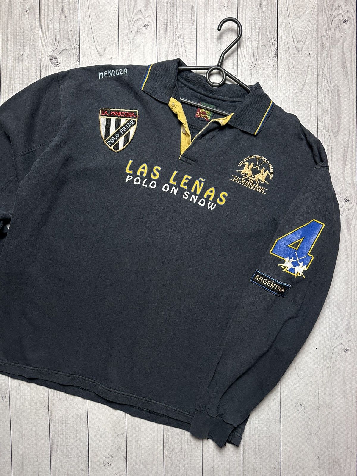 Vintage Vintage L A Martina rugby jersey Argentina size M jersey Size US M / EU 48-50 / 2 - 3 Thumbnail