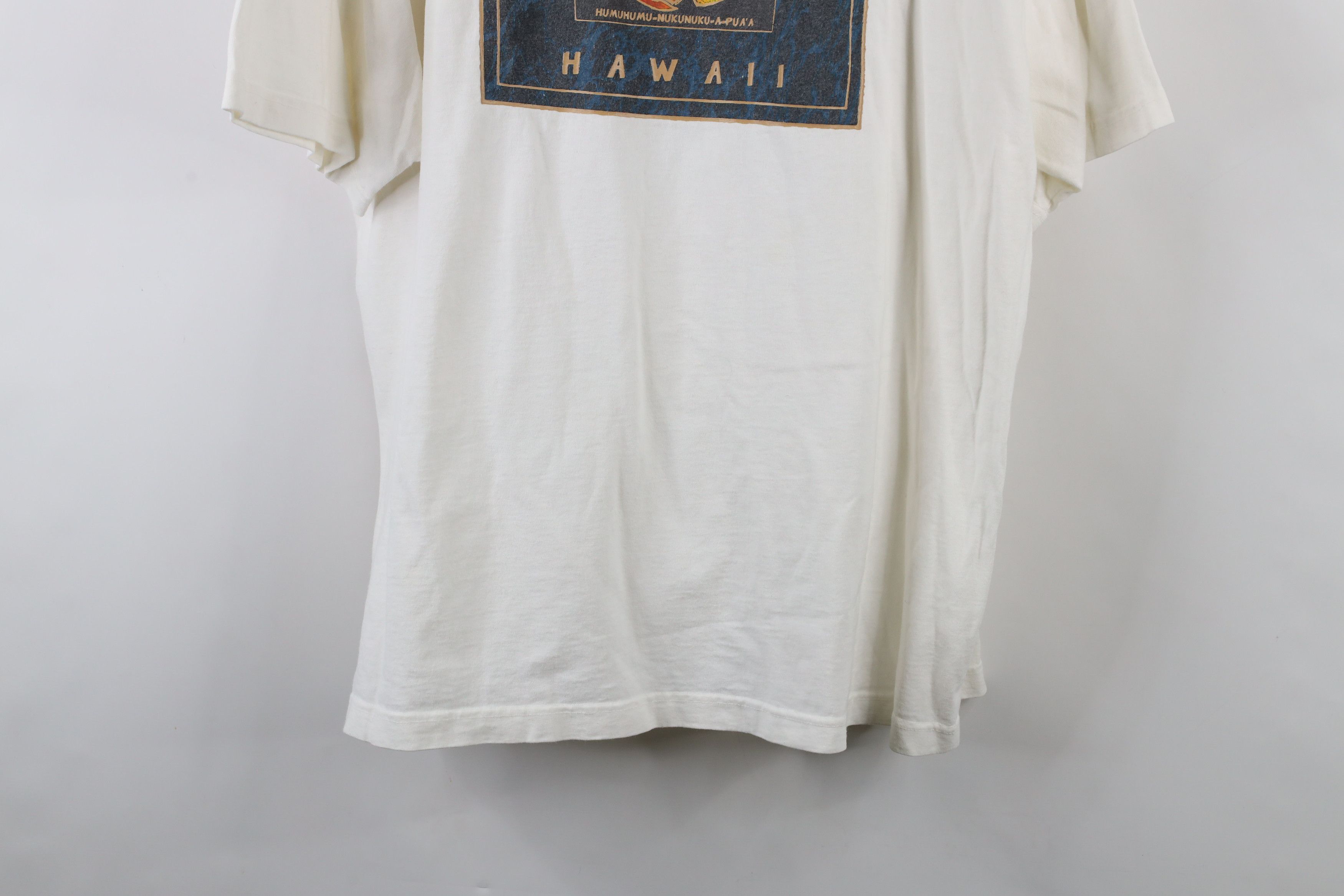 Vintage Vintage 90s Streetwear Hawaii Fish Short Sleeve T-Shirt USA Size US XL / EU 56 / 4 - 3 Thumbnail