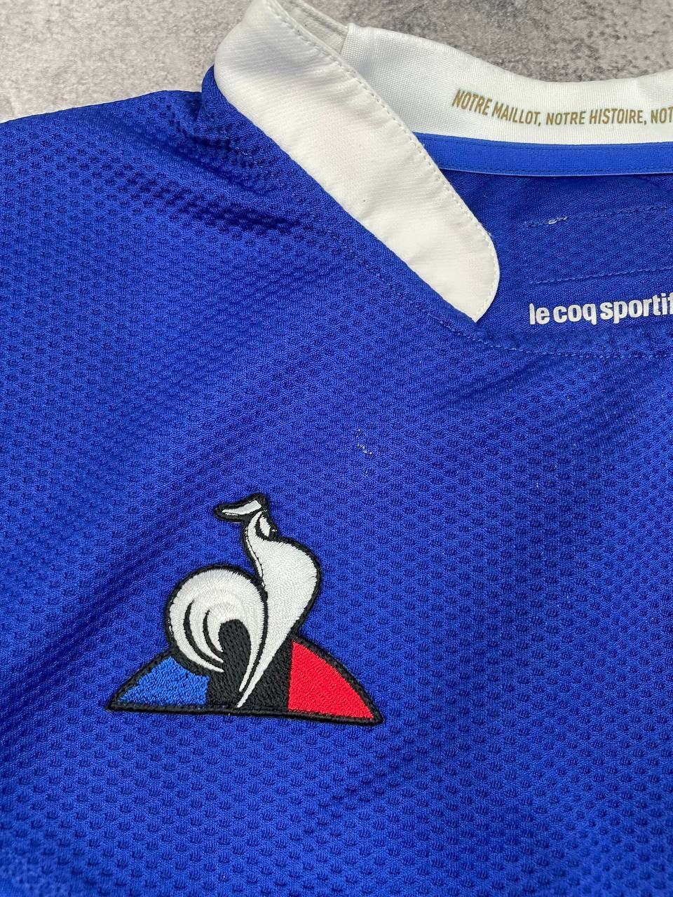 Le Coq Sportif Le Coq Sportif France Rugby Men Home Jersey 2021 2022 Blue Size US M / EU 48-50 / 2 - 4 Thumbnail