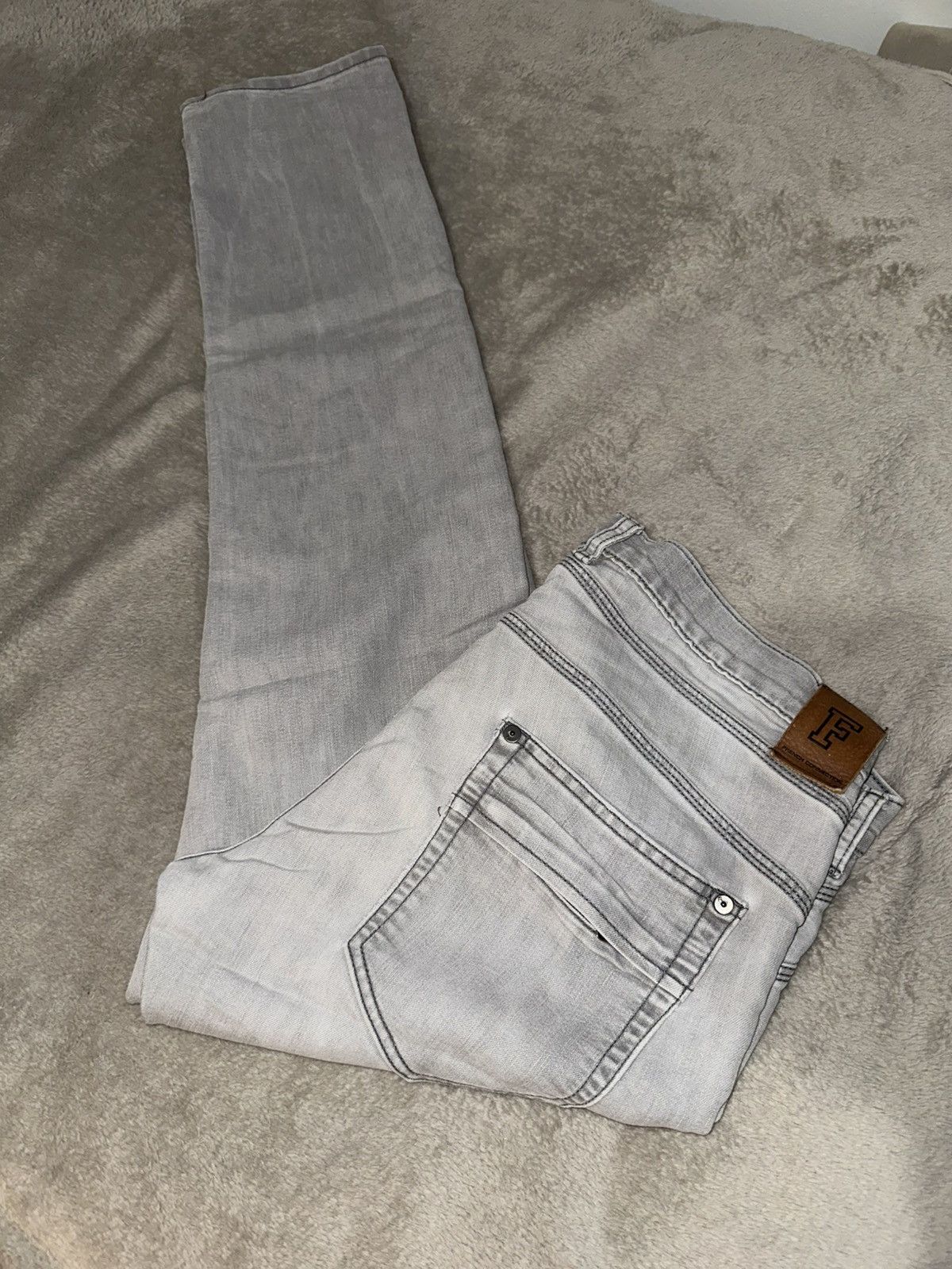 French Connection French Connection Grey Skinny Denim Size US 34 / EU 50 - 3 Thumbnail