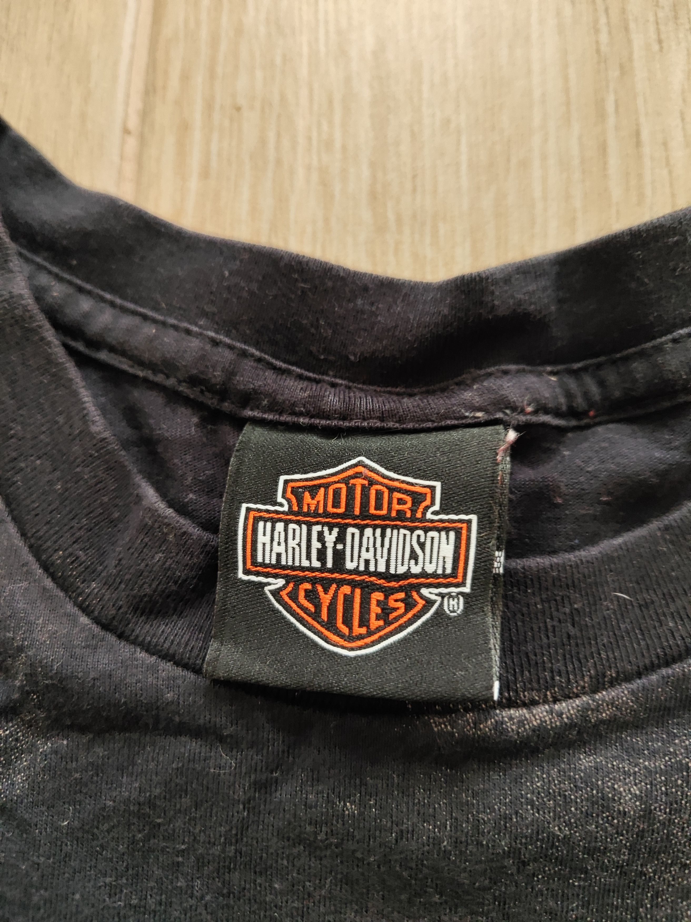 Harley Davidson Vintage Harley-Davidson “Ride Hard” Skull Snake Graphic Tee Size US L / EU 52-54 / 3 - 5 Thumbnail