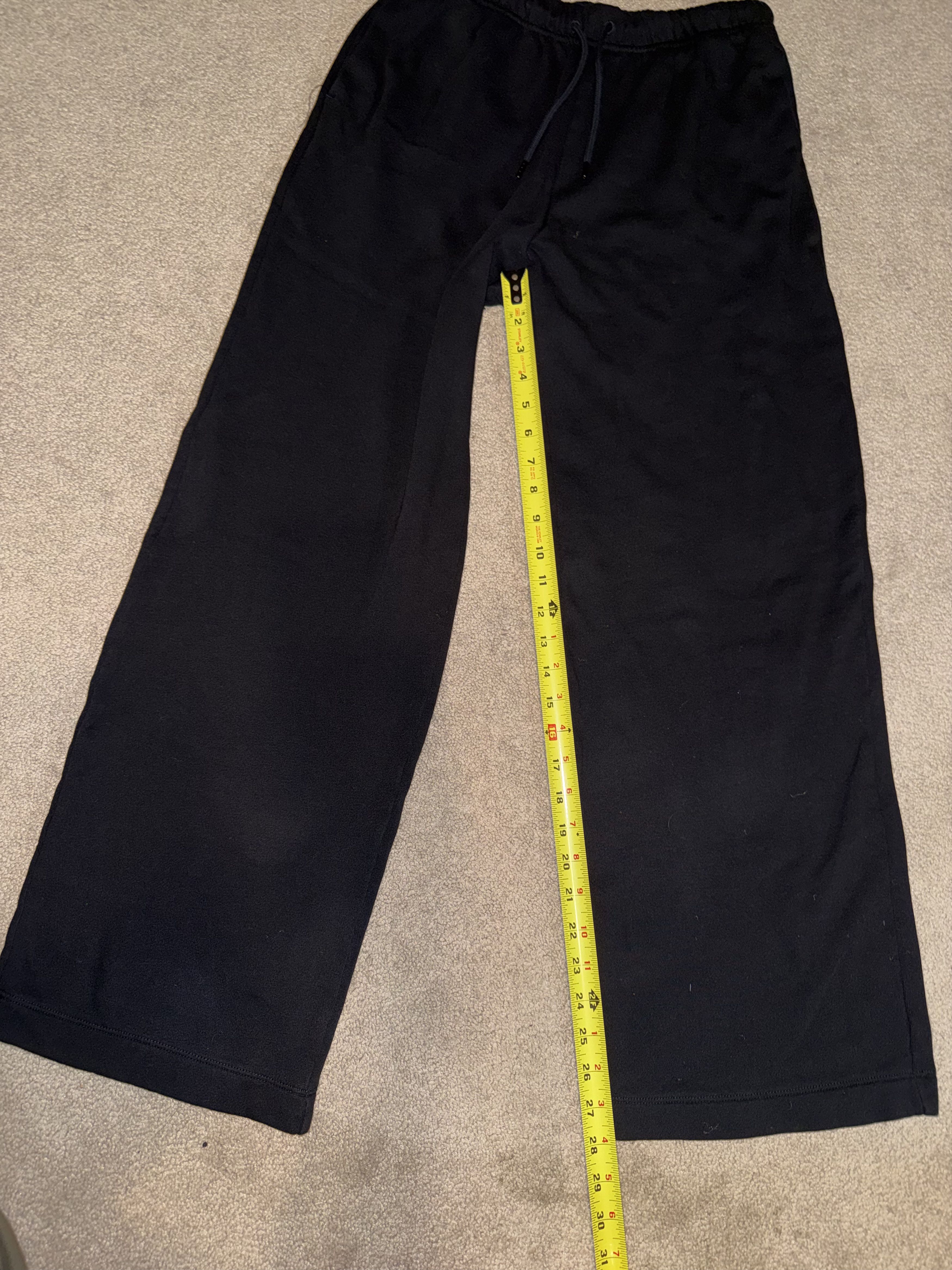Old Navy Blank Baggy Black Sweats Old Navy Size US 36 / EU 52 - 8 Thumbnail