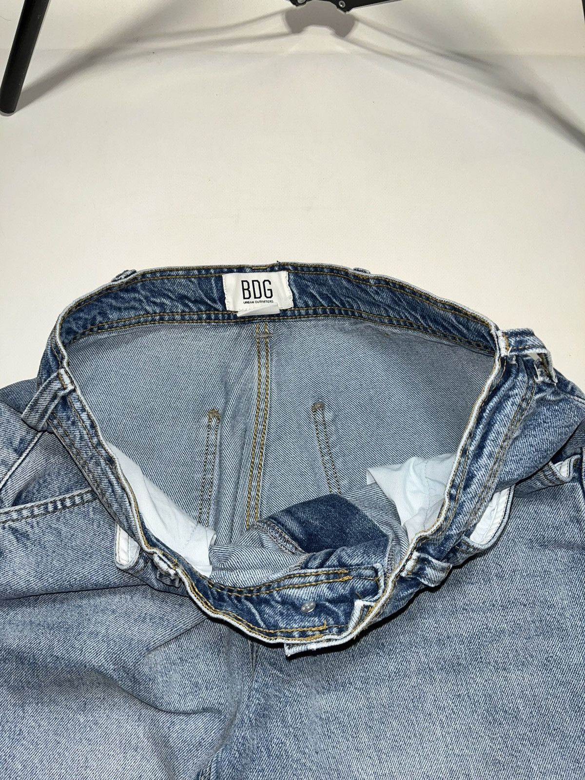 Vintage Vintage Workwear Carpenter Blue Washed Baggy Jeans Size US 32 / EU 48 - 10 Thumbnail