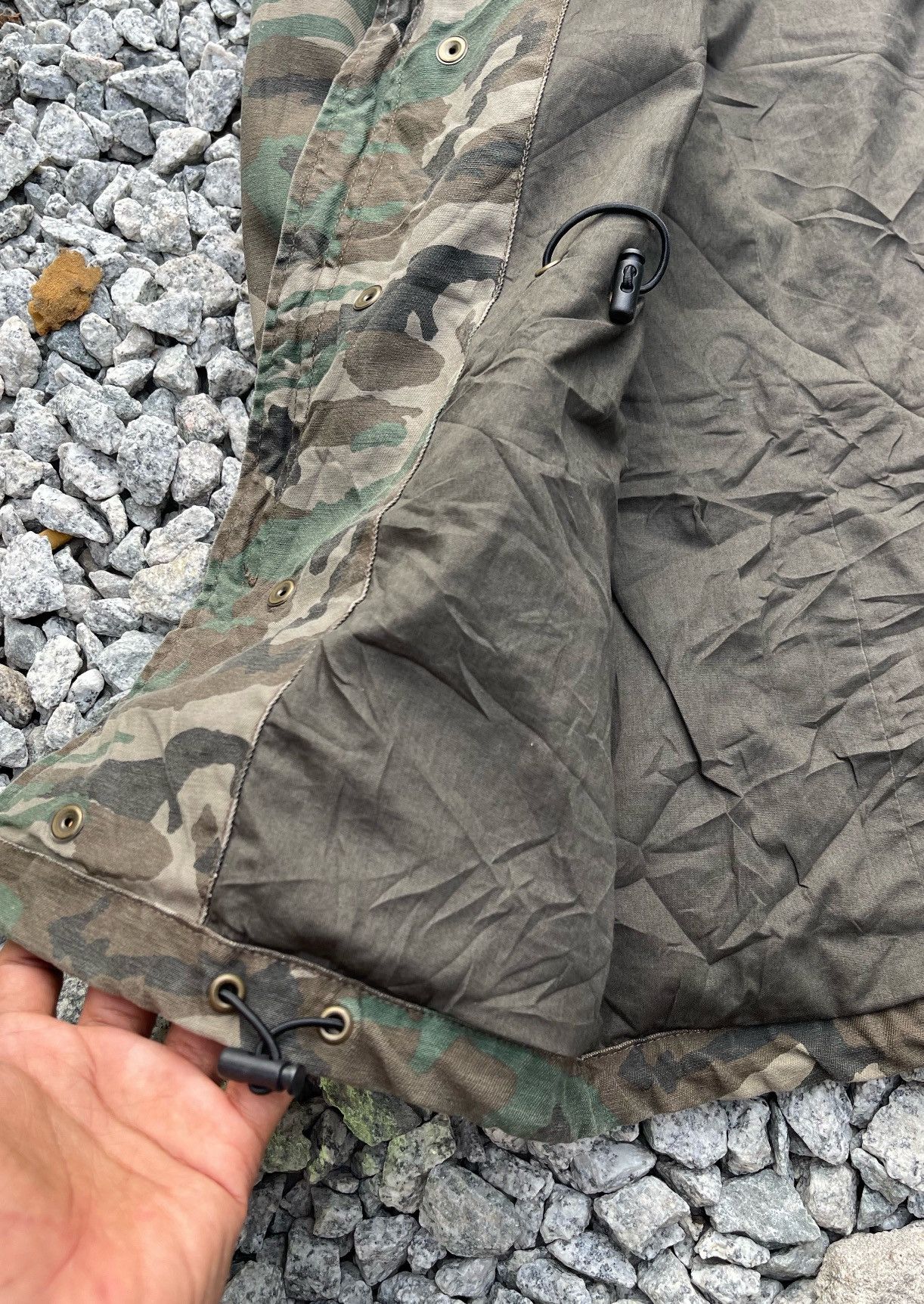 Japanese Brand × Vintage 🔥Vintage Real Crush Camo M-65 Woodland Field Jacket Size US M / EU 48-50 / 2 - 12 Thumbnail