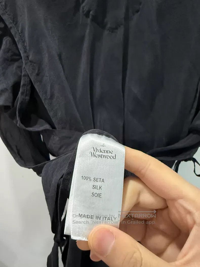 Vivienne Westwood Vivienne Westwood Rare Pure Silk Top Size S / US 4 / IT 40 - 4 Thumbnail