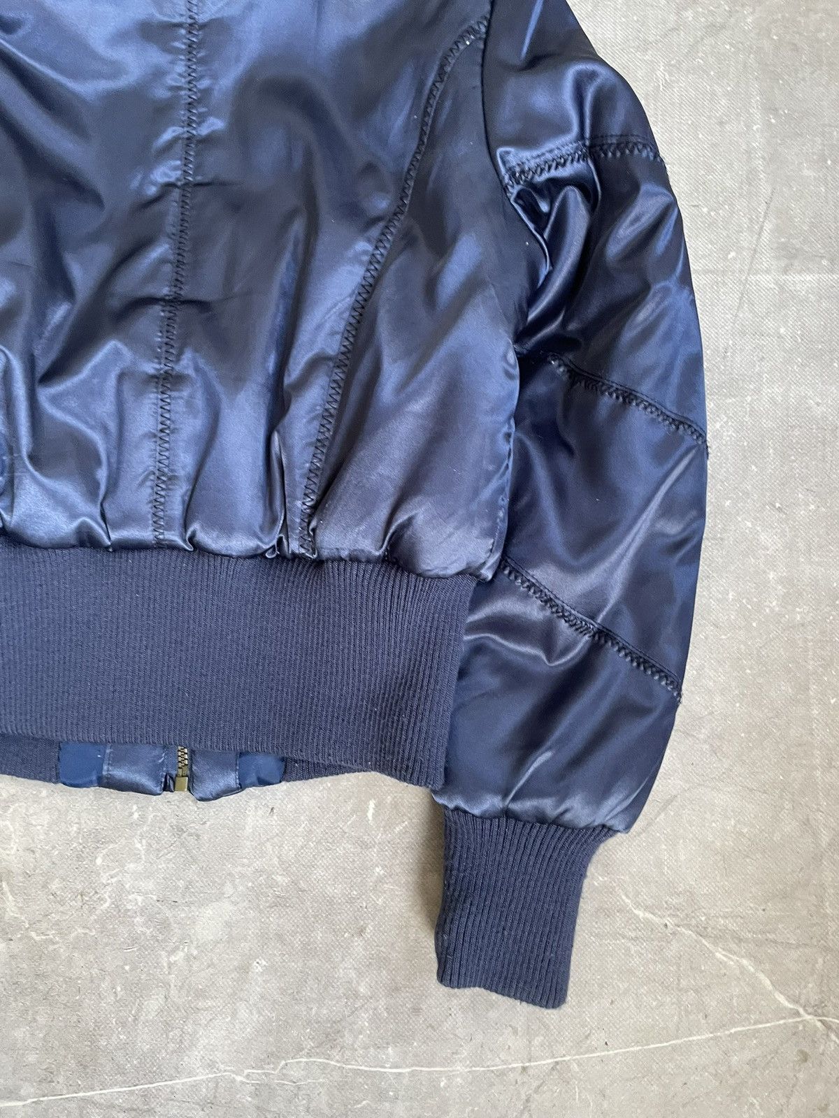 If Six Was Nine Cropped bomber fur hood jacket y2k yohji yamamoto style y2k Size US M / EU 48-50 / 2 - 11 Thumbnail