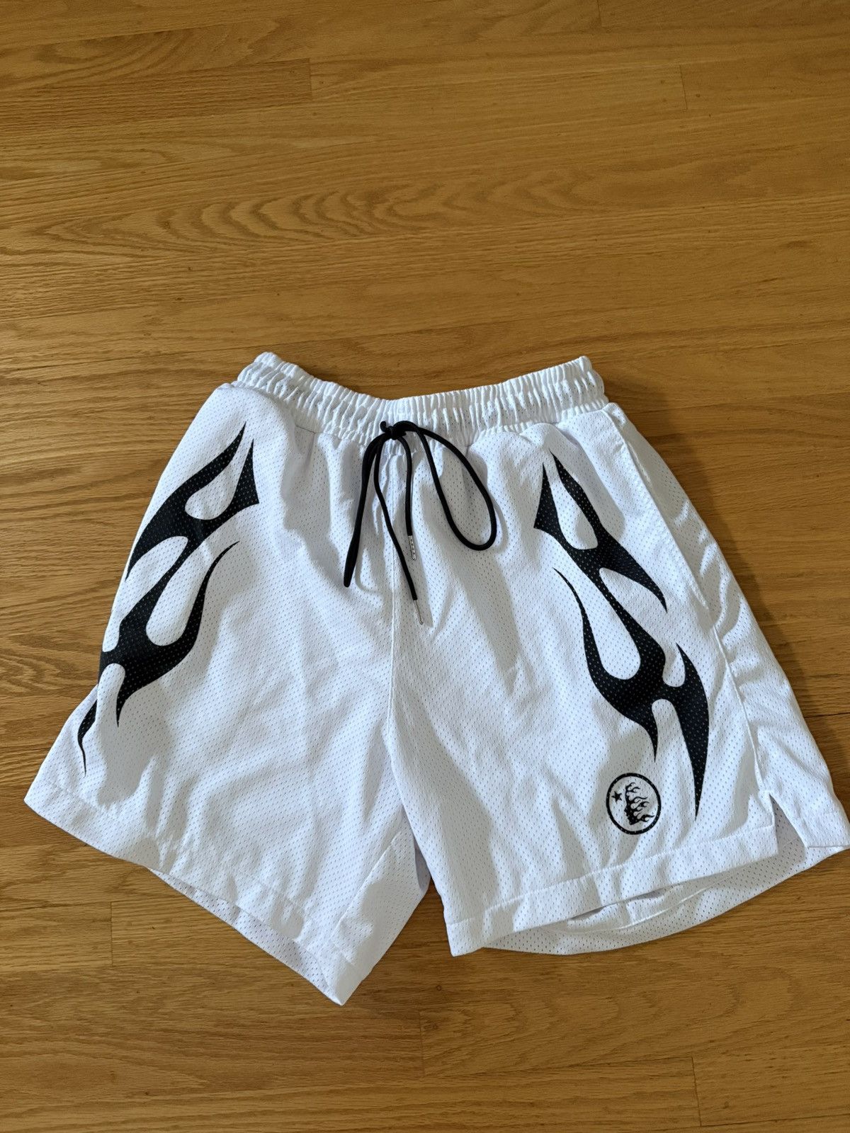 HELLSTAR Hellstar Records Shorts in White | Grailed