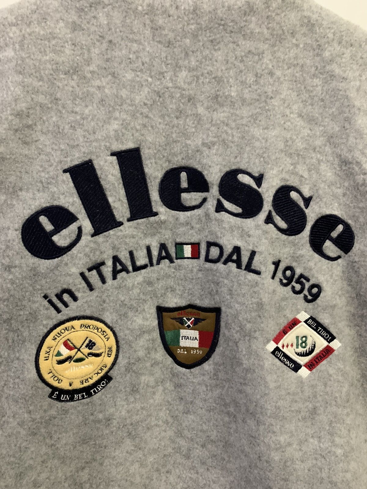 Ellesse × Vintage Vintage Ellesse Fleece Polartec Golf Vest Back Embroidery Size US L / EU 52-54 / 3 - 8 Thumbnail