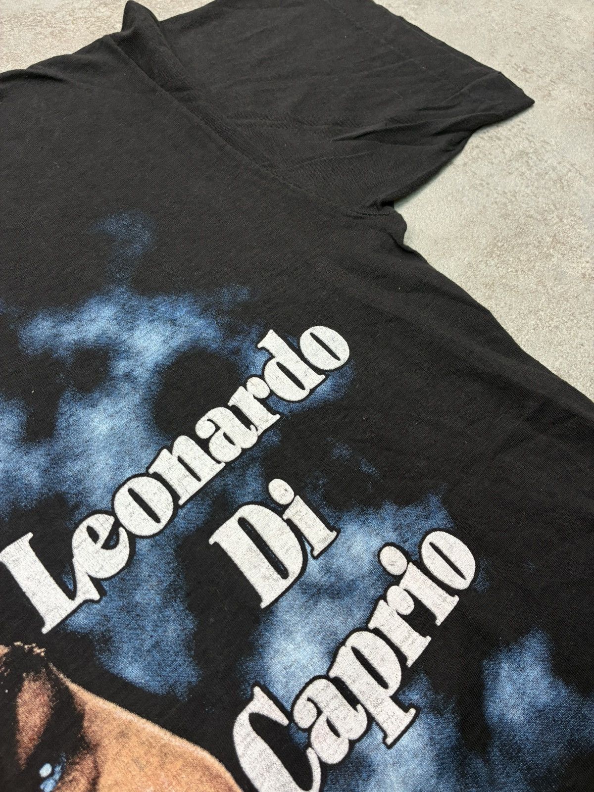 Other Vintage Leonardo DiCaprio Double Sided Black T Shirt S Size US S / EU 44-46 / 1 - 7 Thumbnail