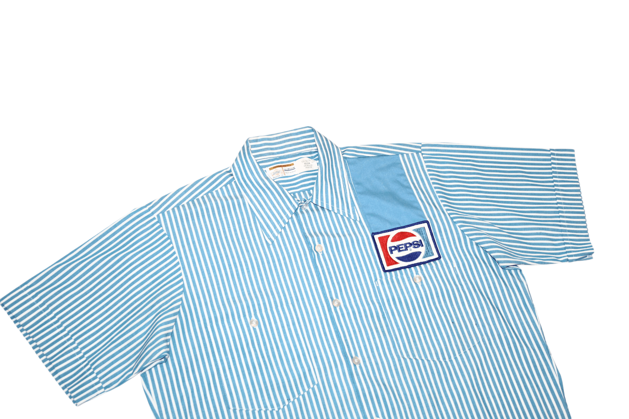 Sports Specialties 70s Perma-Neat Retro Stripes Uniform Pepsi BowlingName Shirt Size US M / EU 48-50 / 2 - 2 Thumbnail