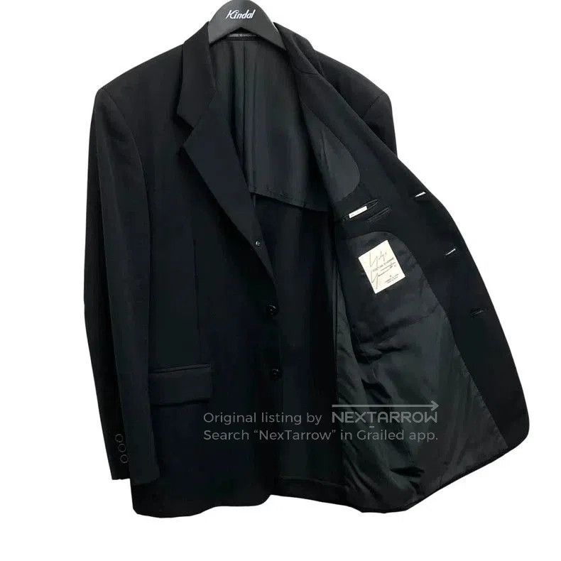 Yohji Yamamoto Yohji Yamamoto Slim Fit Suit Jacket. Size US XXS / EU 40 - 3 Thumbnail