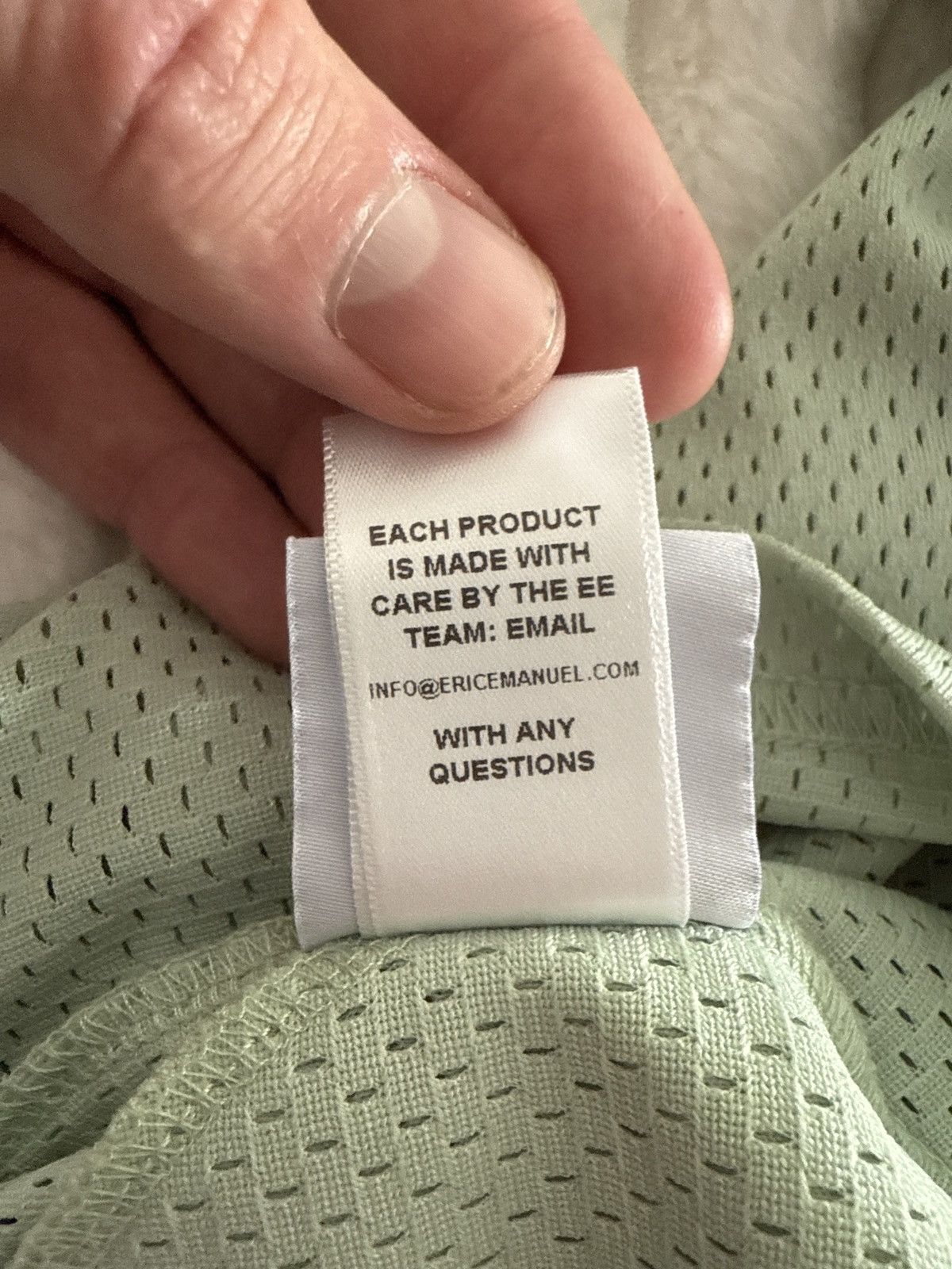 Eric Emanuel Eric Emmanuel Mint shorts size XL Size US 36 / EU 52 - 6 Thumbnail