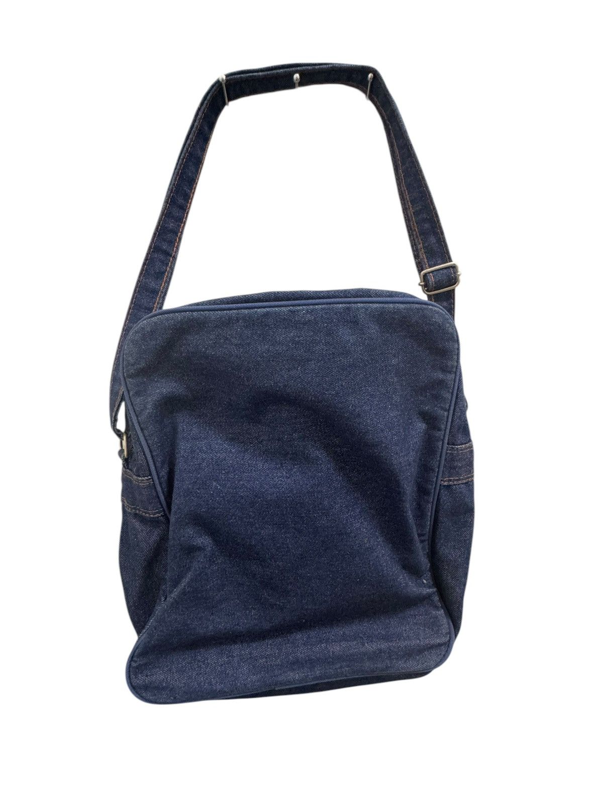 Vintage RARE 60’s LEVIS JEANS CUSTOM MADE SHOULDER BAG DOUBLEPOCKET Size ONE SIZE - 2 Thumbnail
