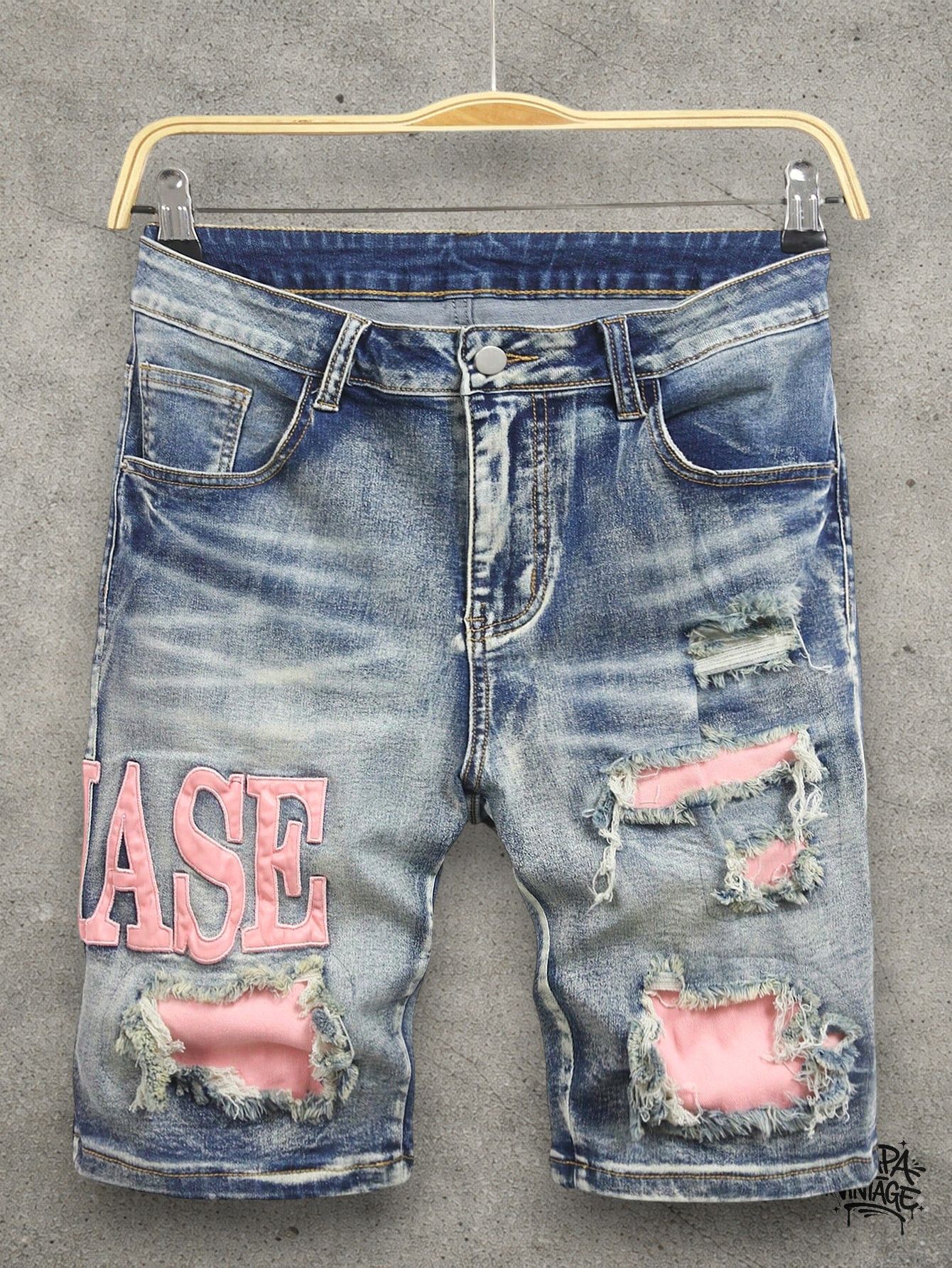 Japanese Brand Ripped jeans shorts Size US 32 / EU 48 - 1 Thumbnail