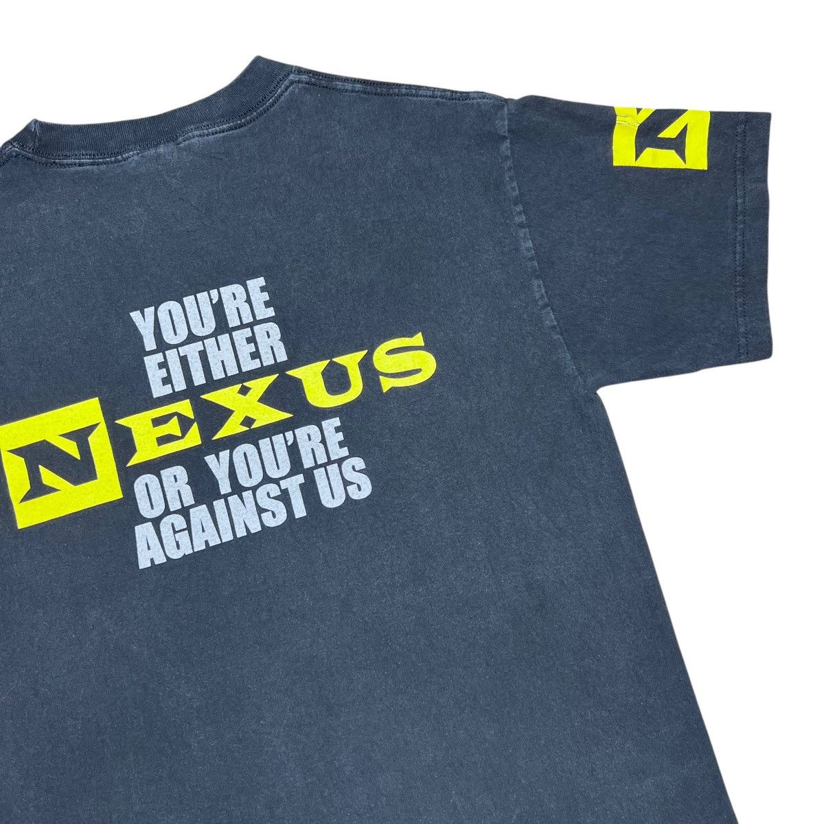 WWE Vintage 2008 WWE Nexus CM Punk David Otunga Rare Graphic Tee Size US M / EU 48-50 / 2 - 11 Thumbnail