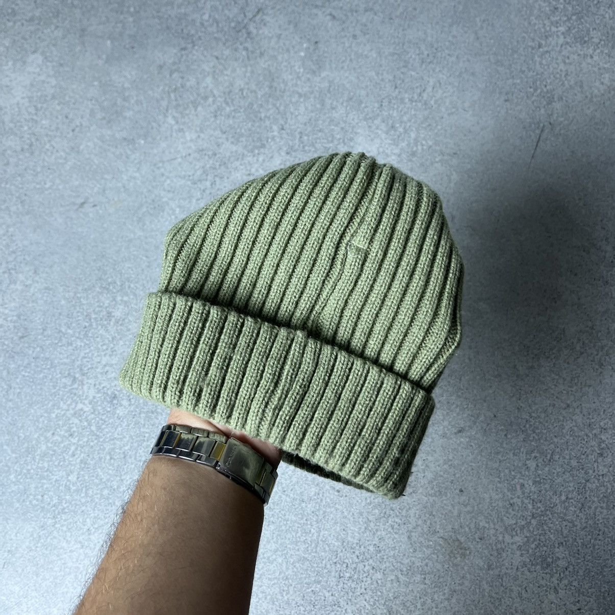 Stone Island Vintage Stone Island Beanie Green Size ONE SIZE - 4 Thumbnail
