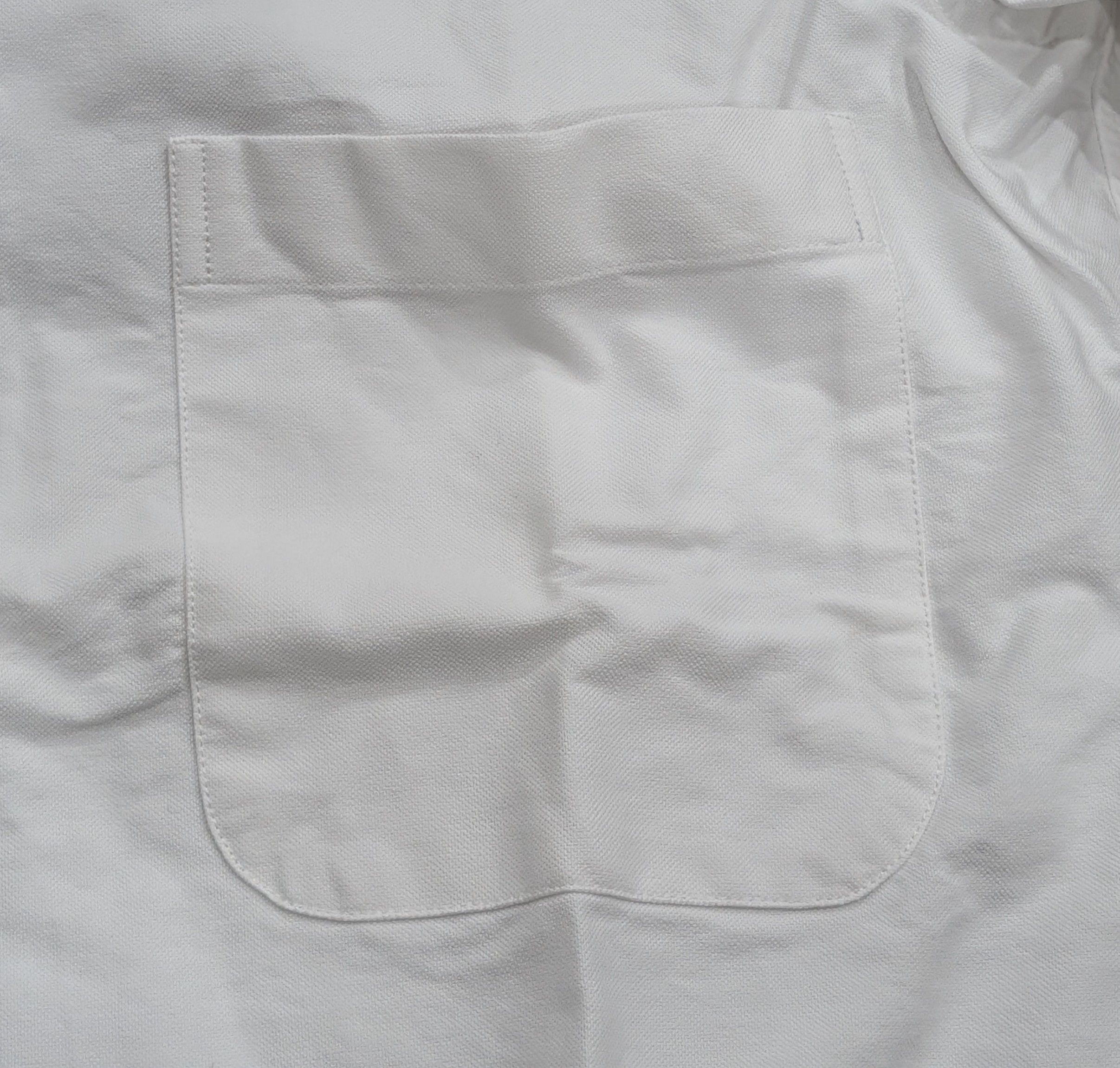 Thom Browne THOM BROWNE Pocket Cotton Button Up Shirt White 2 - Medium Size US M / EU 48-50 / 2 - 3 Thumbnail