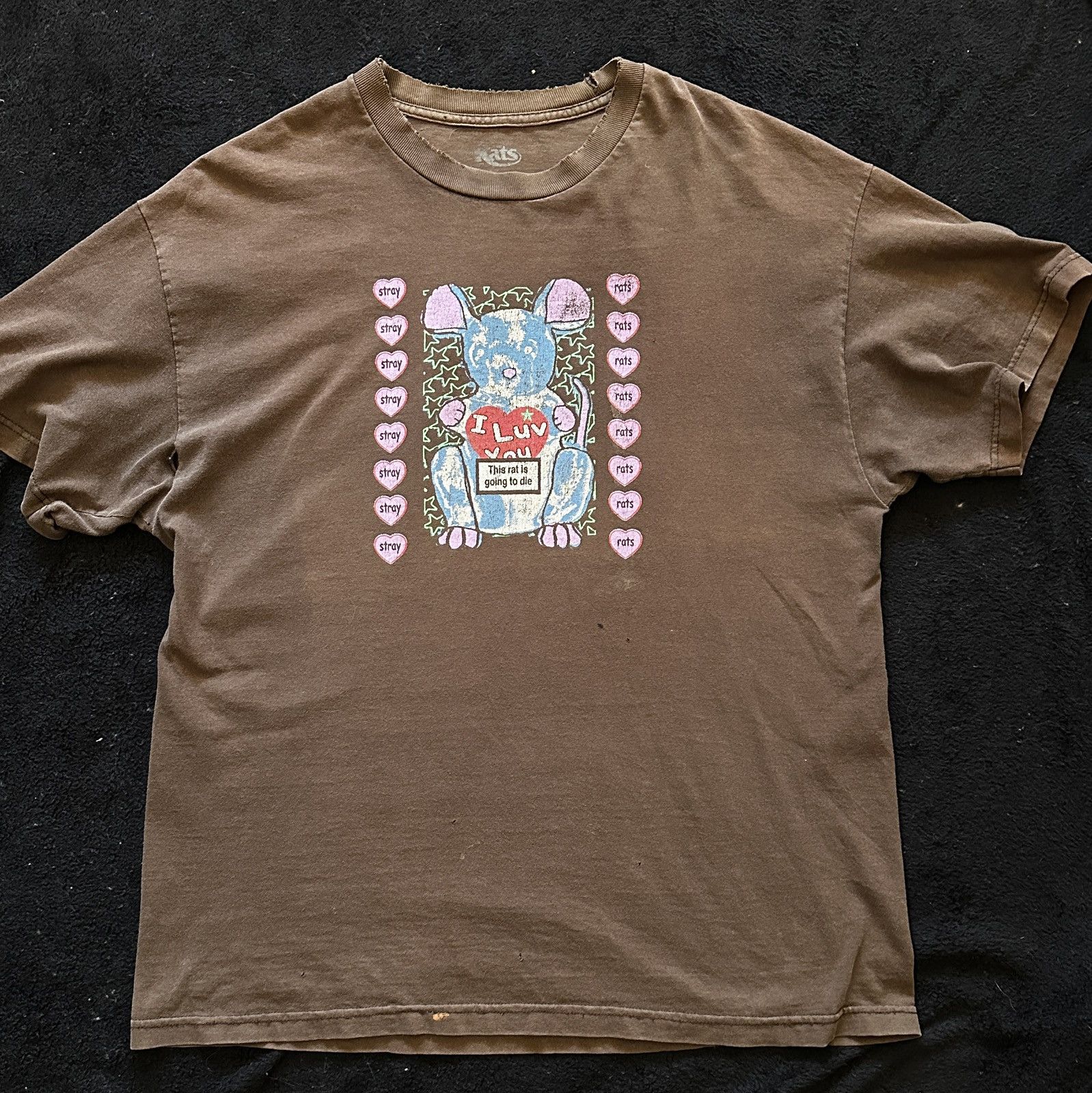 Stray Rats “THIS RAT IS GOING TO DIE” TEE