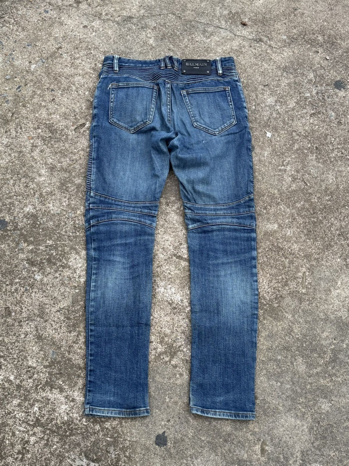 Balmain Balmain Decarnin Biker Denim Size US 30 / EU 46 - 2 Thumbnail