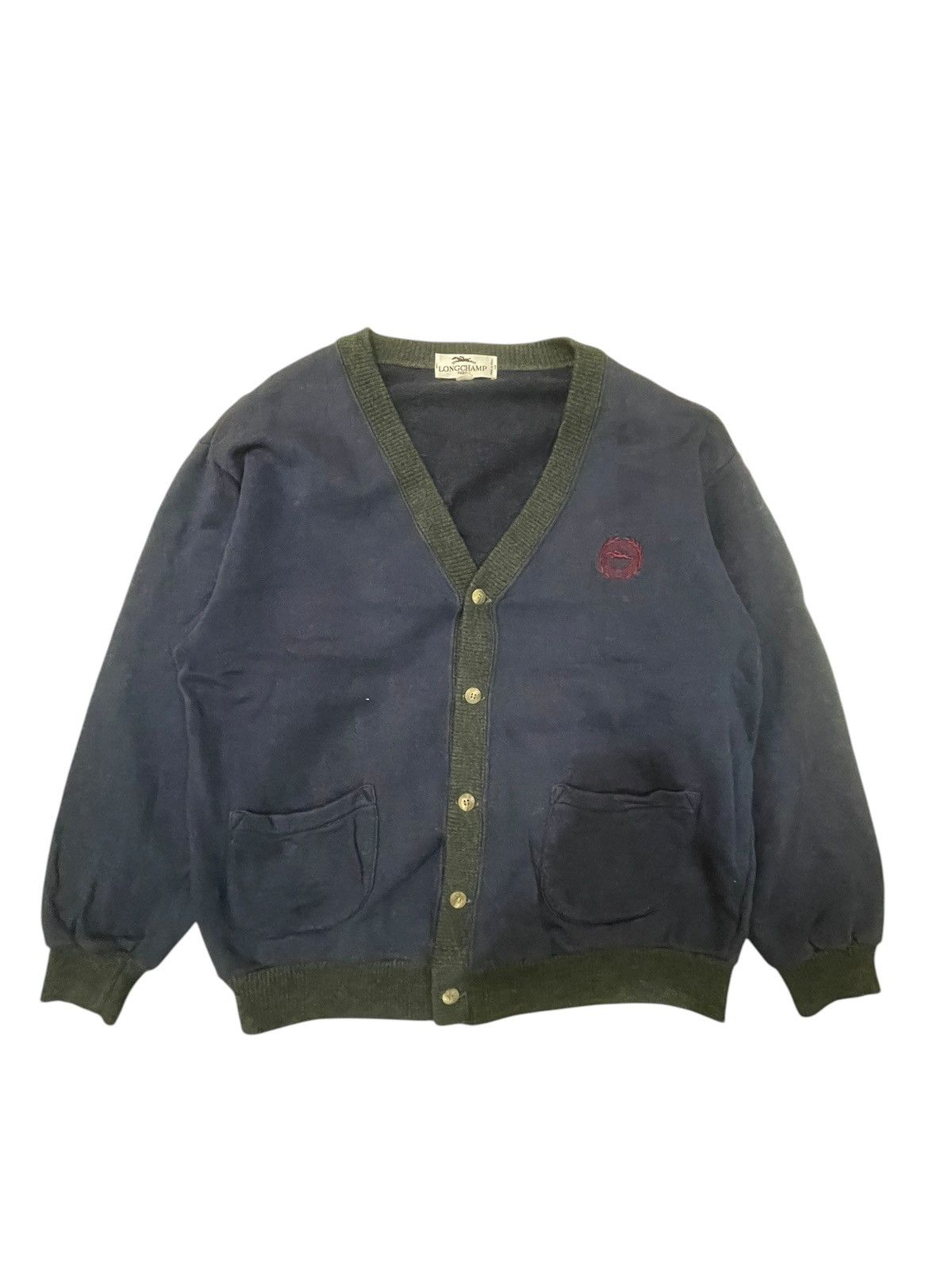 Longchamp 1990’s Cardigan Sweater