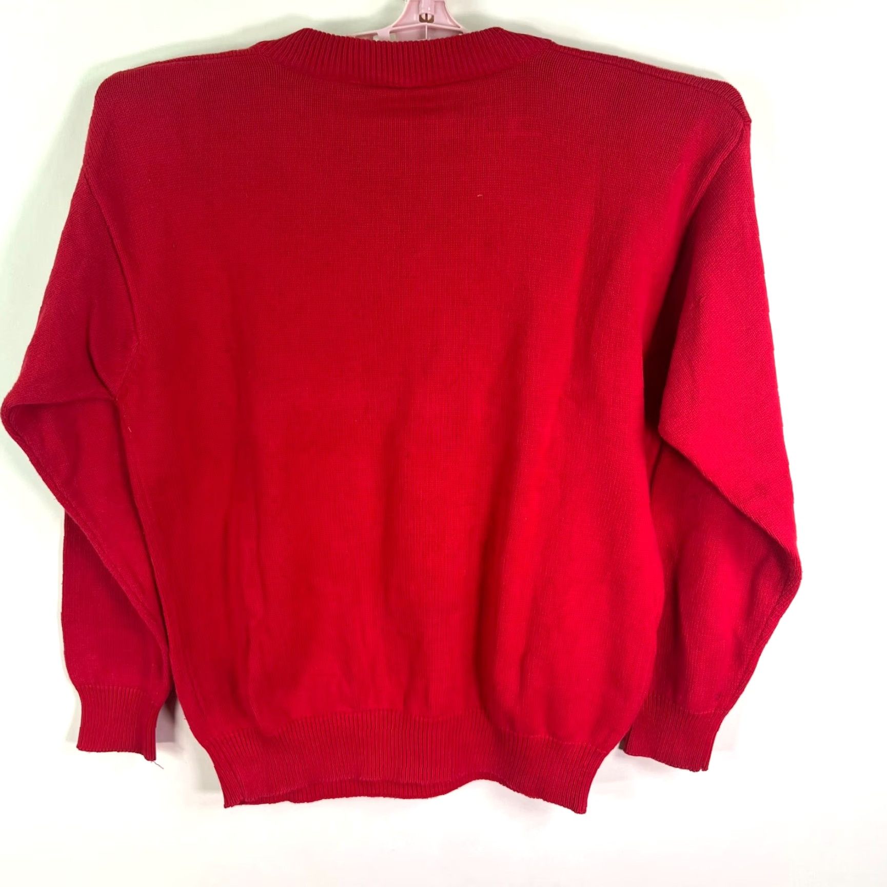 Vintage VINTAGE Pivot Golf Sweater Mens L Red Embroidered Knit 90s Sports Graphic Print Mens Size US L / EU 52-54 / 3 - 7 Thumbnail