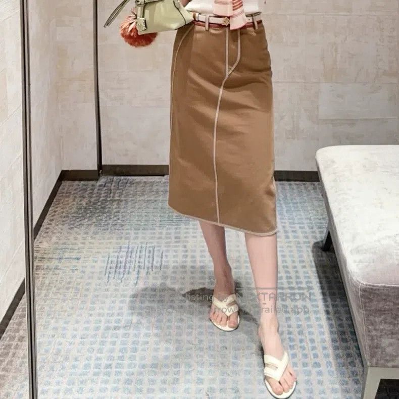 Fendi Fendi 25ss Color Block High Waist Skirt Size 25" / US 0 / IT 36 - 7 Thumbnail
