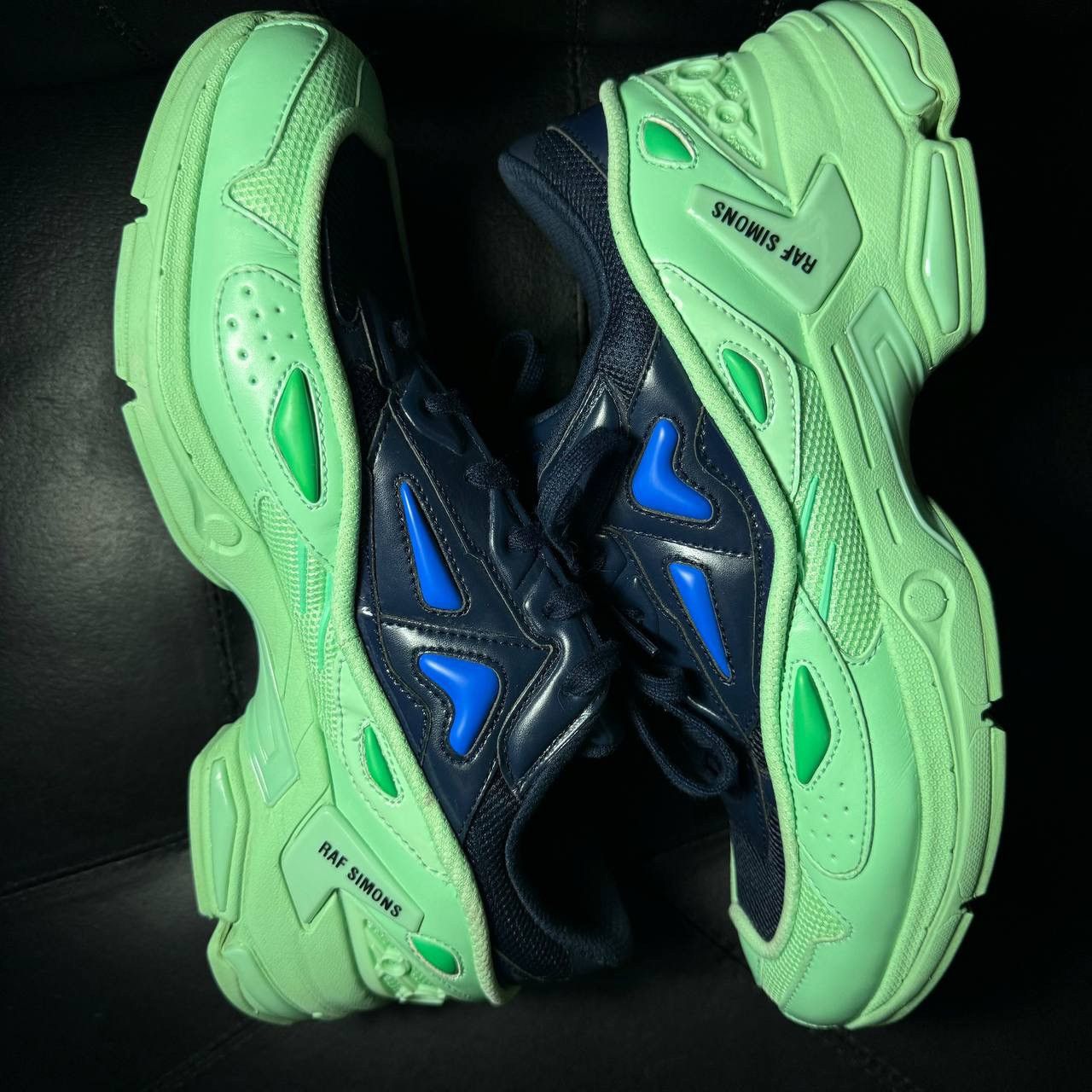 Raf Simons sneakers Raf Simons Pharaxus Green Blue Size US 12 / EU 45 - 5 Thumbnail