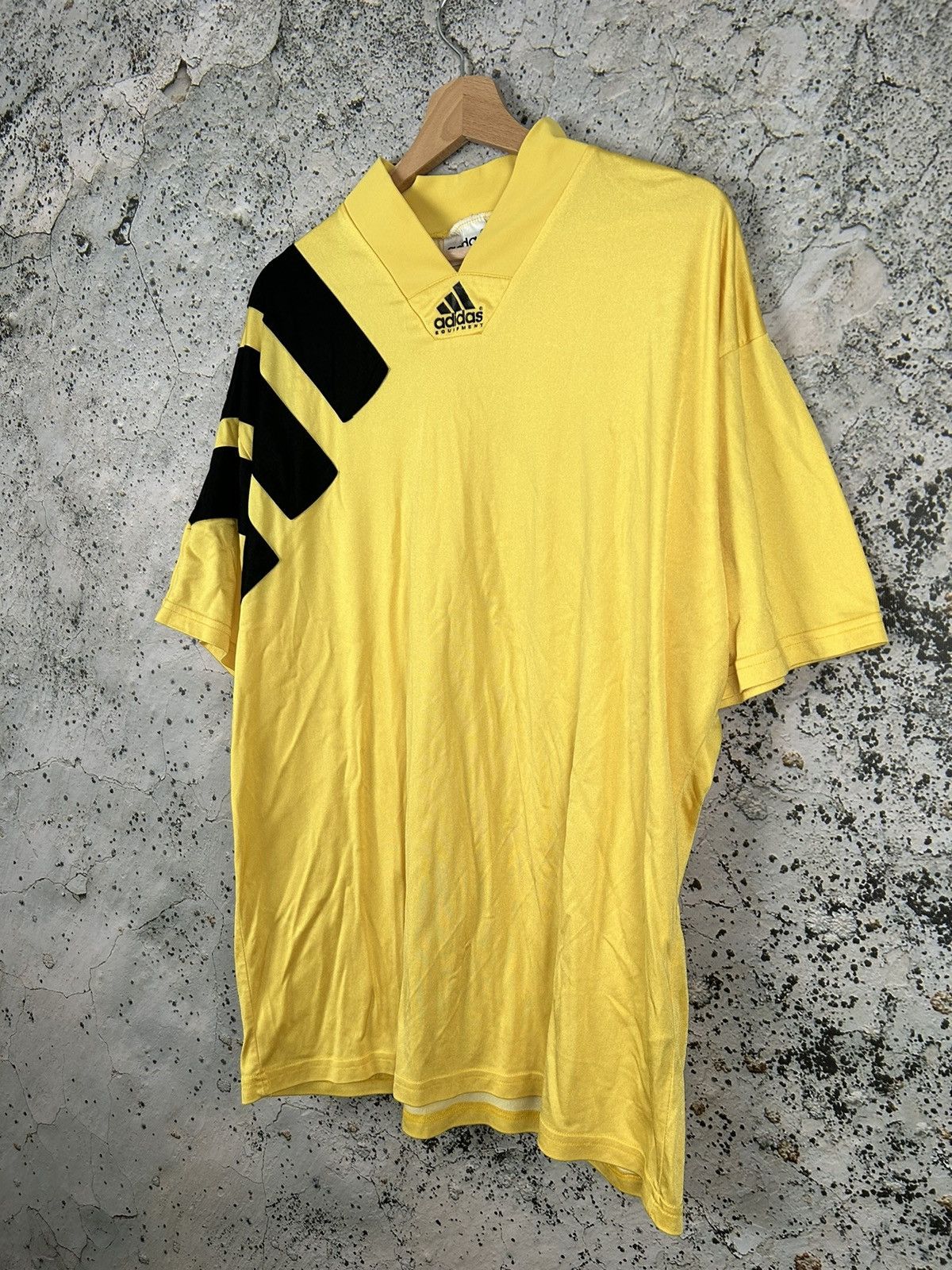 Adidas Vintage Adidas Equipment 90s Retro Tee Sportswear Jersey Size US XL / EU 56 / 4 - 2 Thumbnail