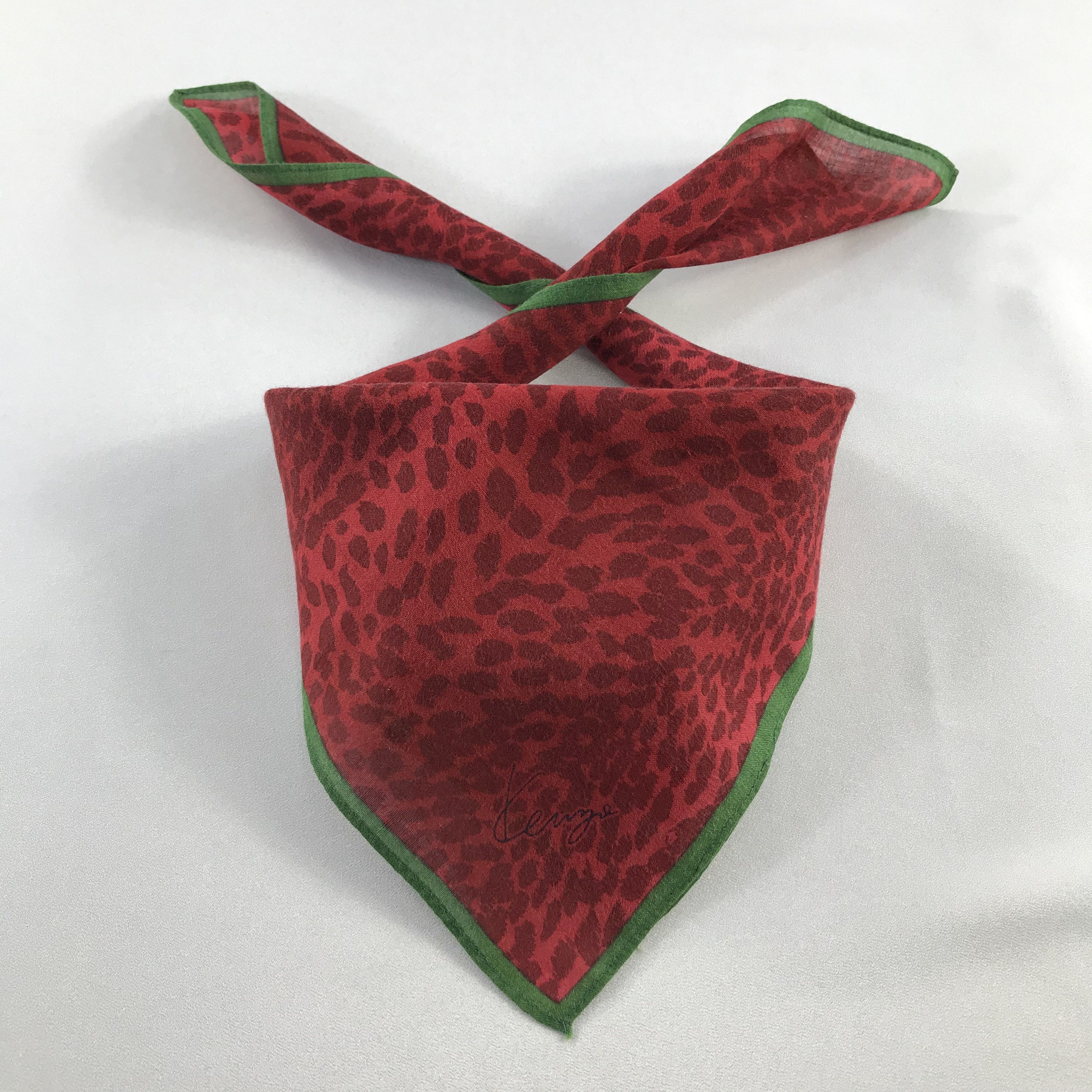 Kenzo Kenzo Handkerchief / Bandana / Neckerchief C621 Size ONE SIZE - 1 Thumbnail