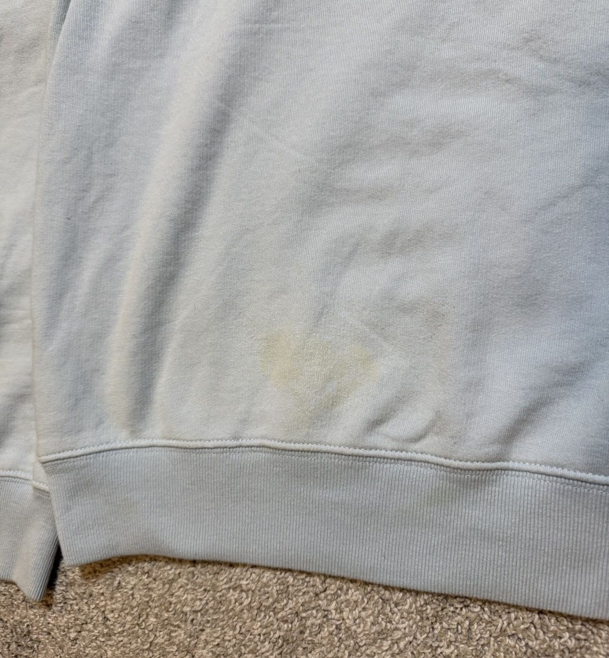 Lanvin Lanvin Embroidered Curblace Hoodie Sky Blue Size US S / EU 44-46 / 1 - 9 Thumbnail