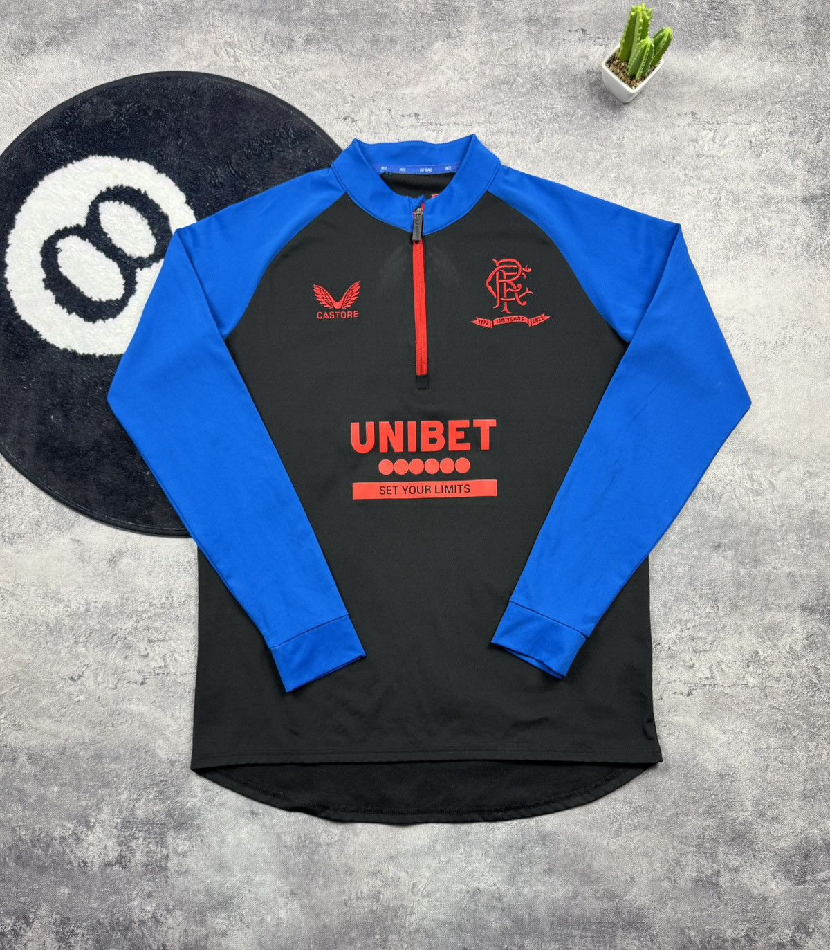 Castore Rangers Castore Training Jumper Sweater Top 150 Years Sz XL Size US XL / EU 56 / 4 - 1 Thumbnail