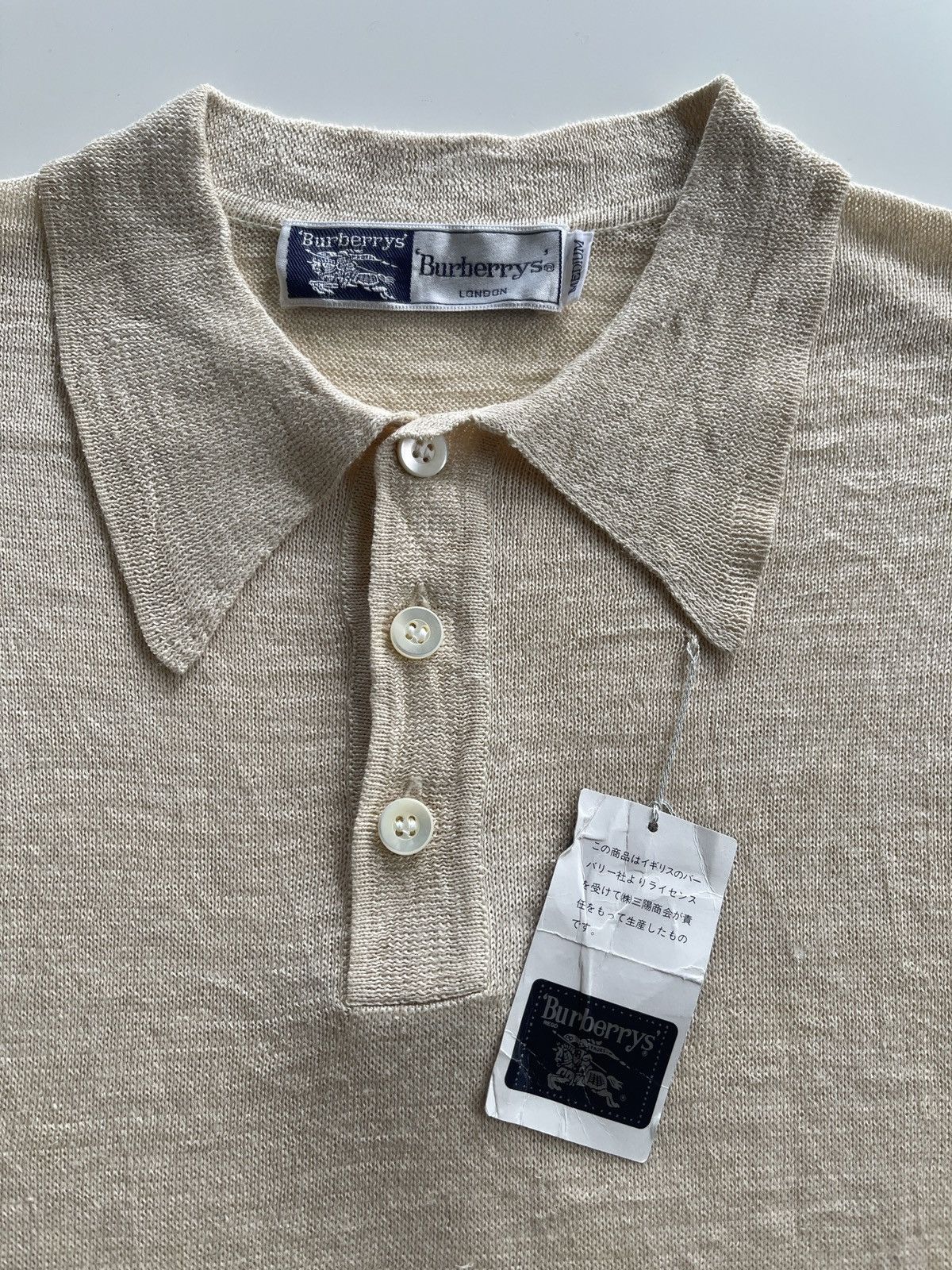 Burberry Vintage Burberrys Polos Knit Size US S / EU 44-46 / 1 - 6 Thumbnail