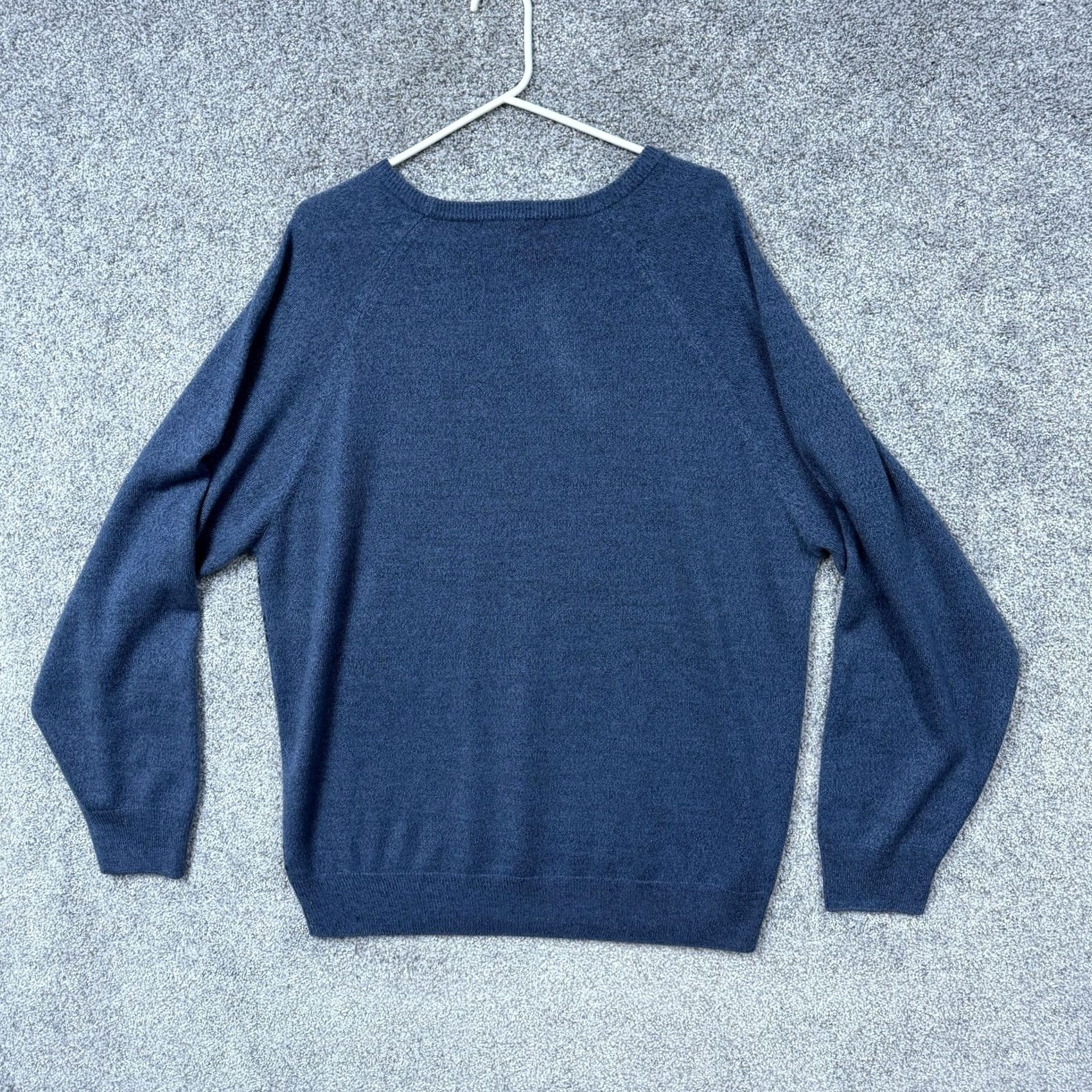 Geoffrey Beene VINTAGE Geoffrey Beene Sweater Men 2XL Blue Striped Crew Neck Knit Pullover Long Sleeve Casual Retro 90s Grunge Preppy Vintage Size US XXL / EU 58 / 5 - 5 Thumbnail